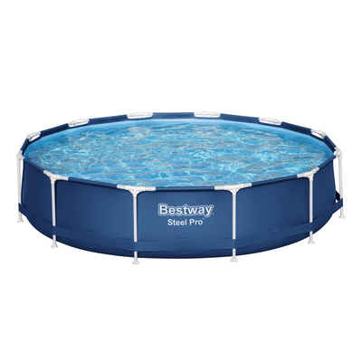 Bestway Pool Bestway Steel Pro Frame Pool ohne Pumpe Durchmesser 366 x 76 cm