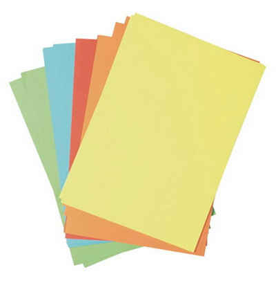 Stylex Schreibwaren Drucker- und Kopierpapier 150 (3x 50) Blatt farbiges Druckerpapier Papier Kopierpapier