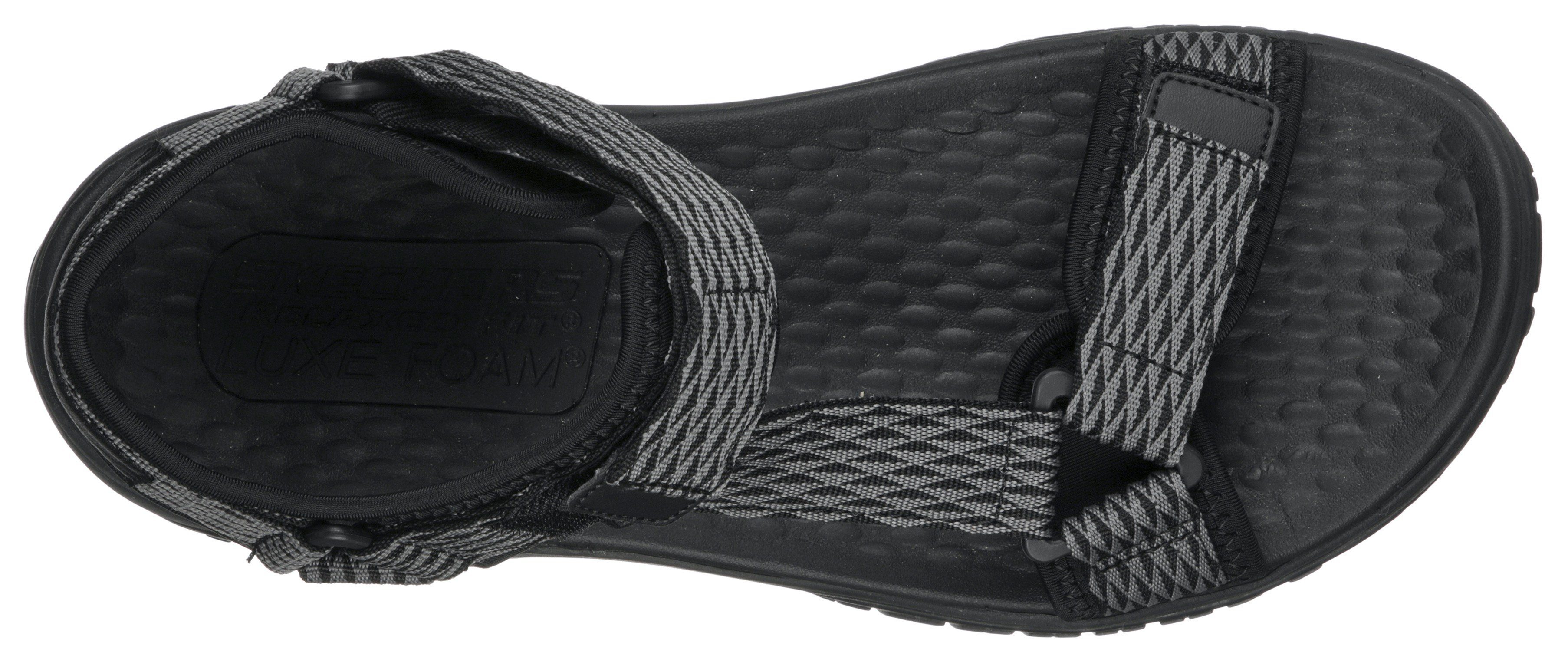 Schuhe Sandalen Skechers LOMELL RIP TIDE Sandale mit hochwertiger Goodyear-Laufsohle