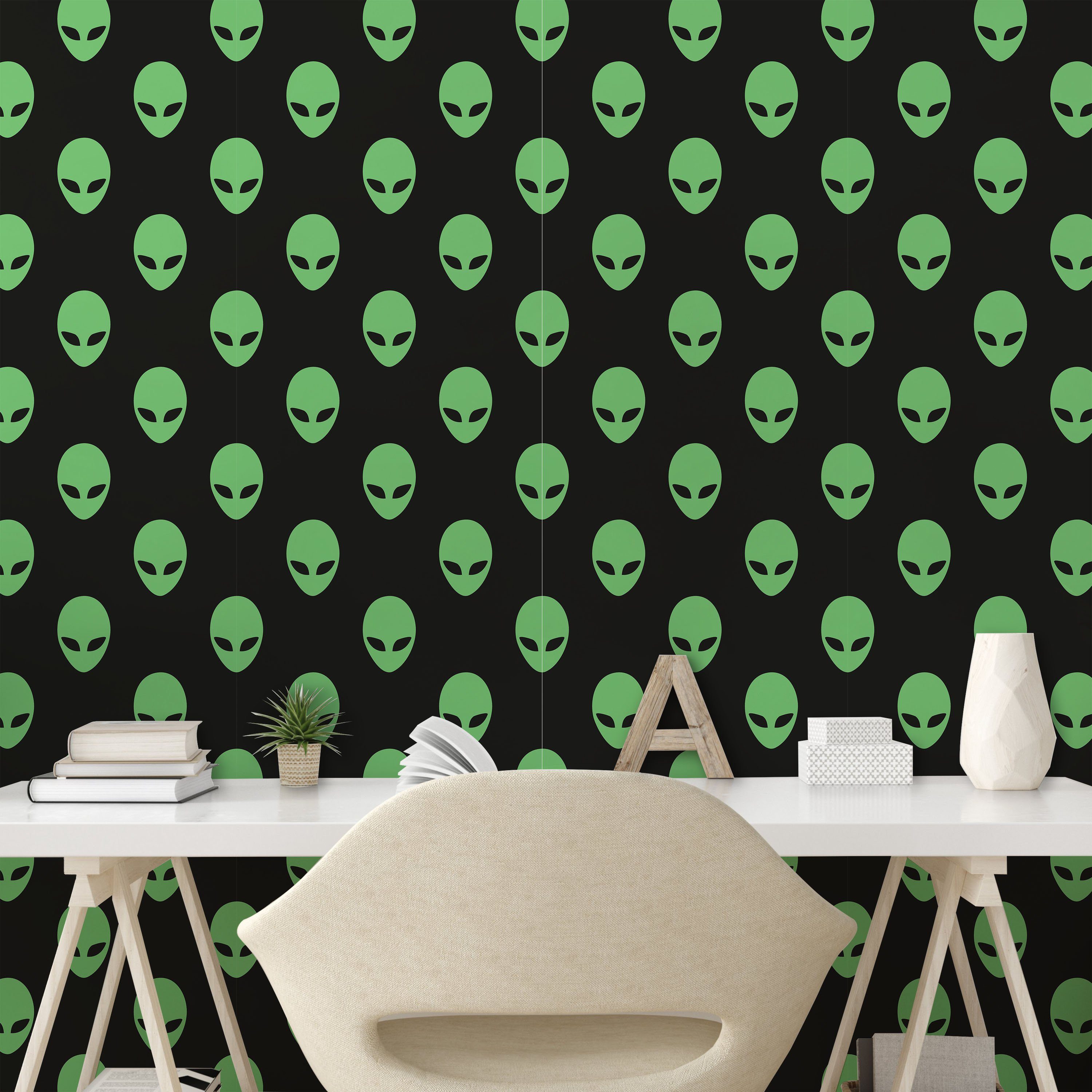 Vinyltapete Wohnzimmer Mars-Entwurf Abakuhaus selbstklebendes Ausländer Küchenakzent,