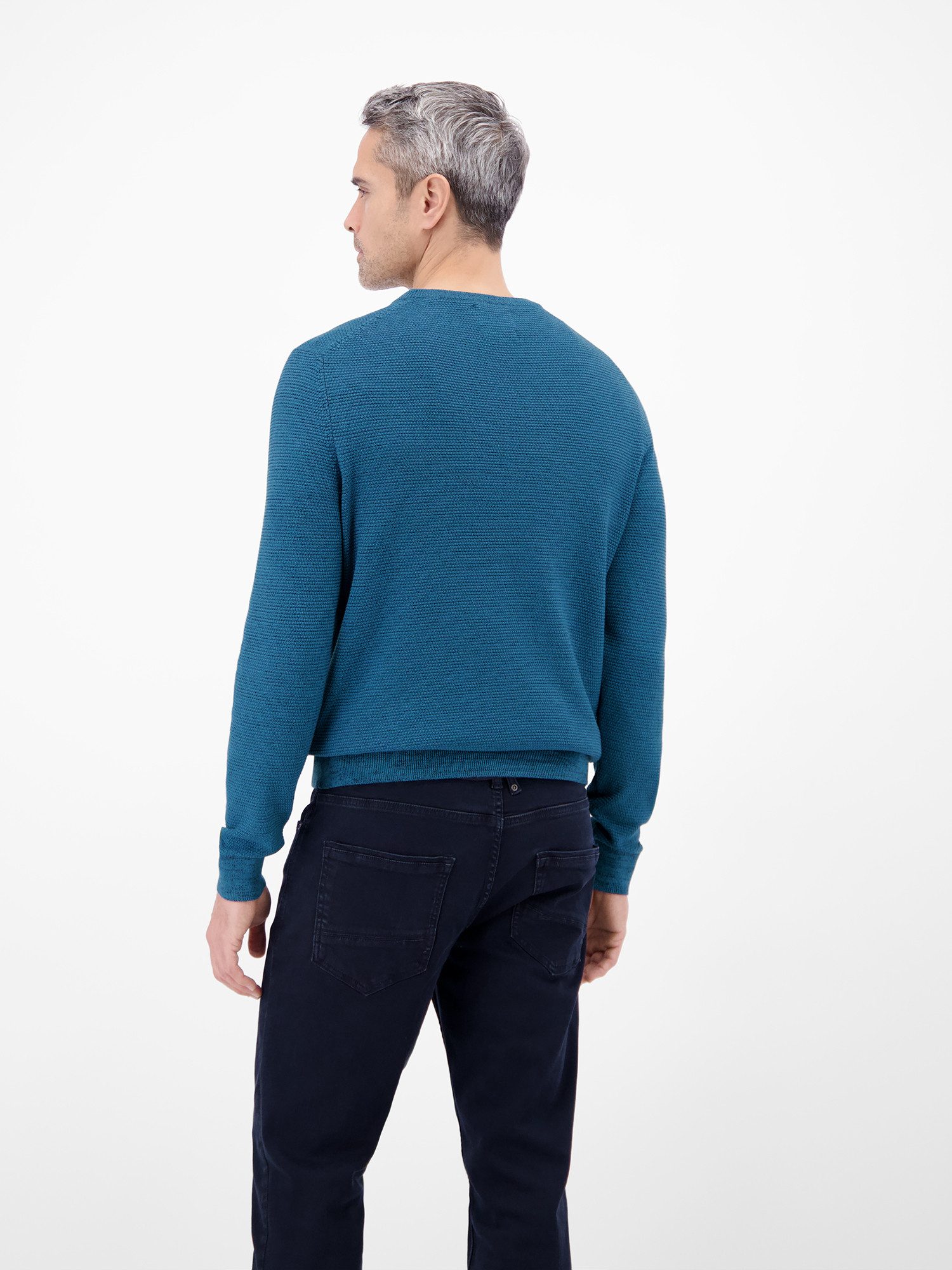 LERROS Strickpullover LERROS Herren Strickpullover in Twist-Struktur günstig online kaufen