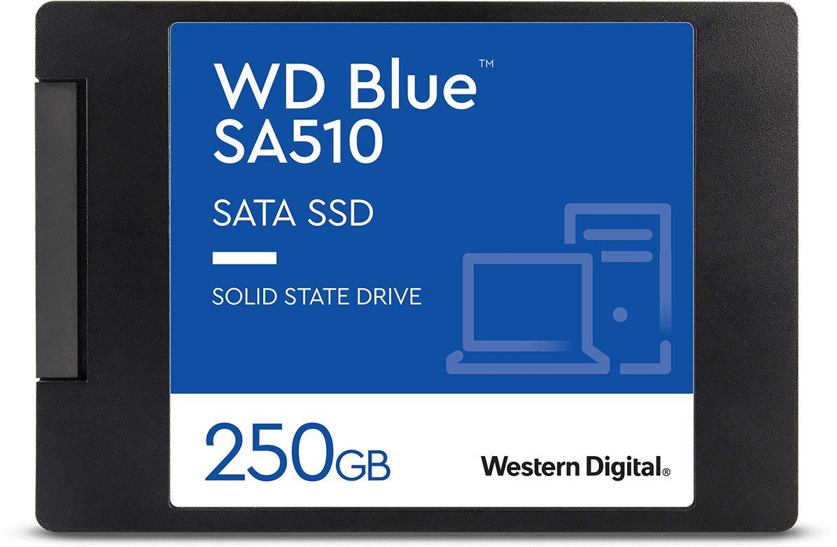 Western Digital SSD-Festplatte 2,5" 555 MB/S Lesegeschwindigkeit