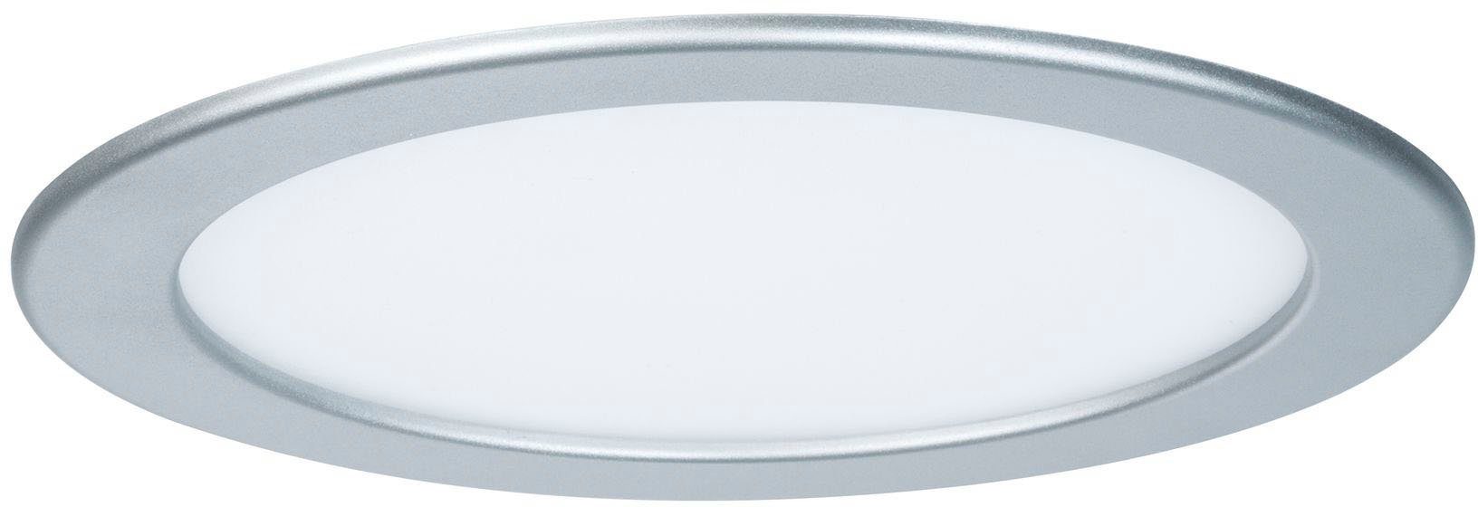 Paulmann LED Panel LED Einbaupanel rund 220mm 16,5W 4.000K, LED fest integriert, Neutralweiß, LED Einbaupanel rund 220mm 16,5W 4.000K