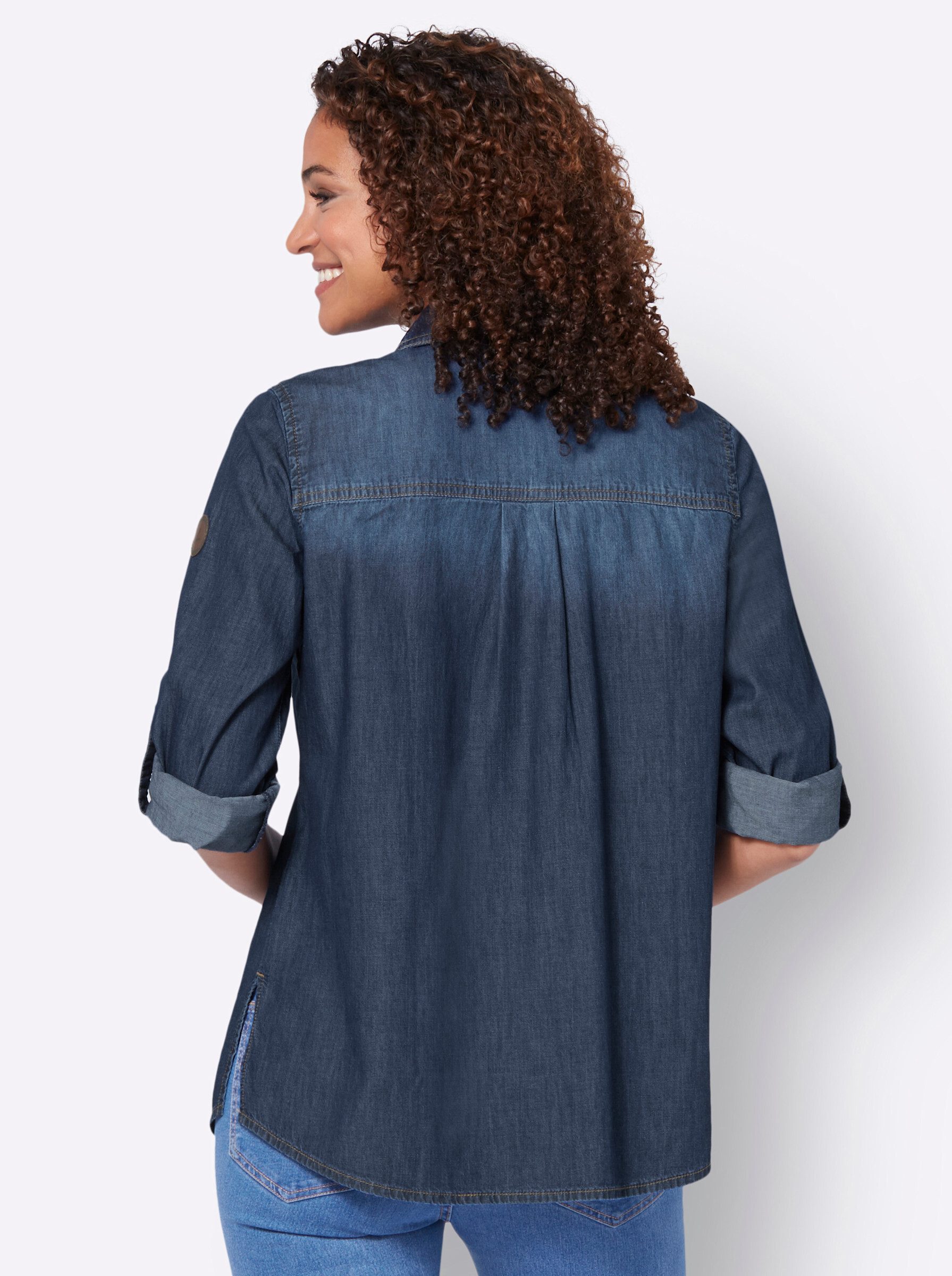 Witt Klassische Bluse Jeansbluse . günstig online kaufen