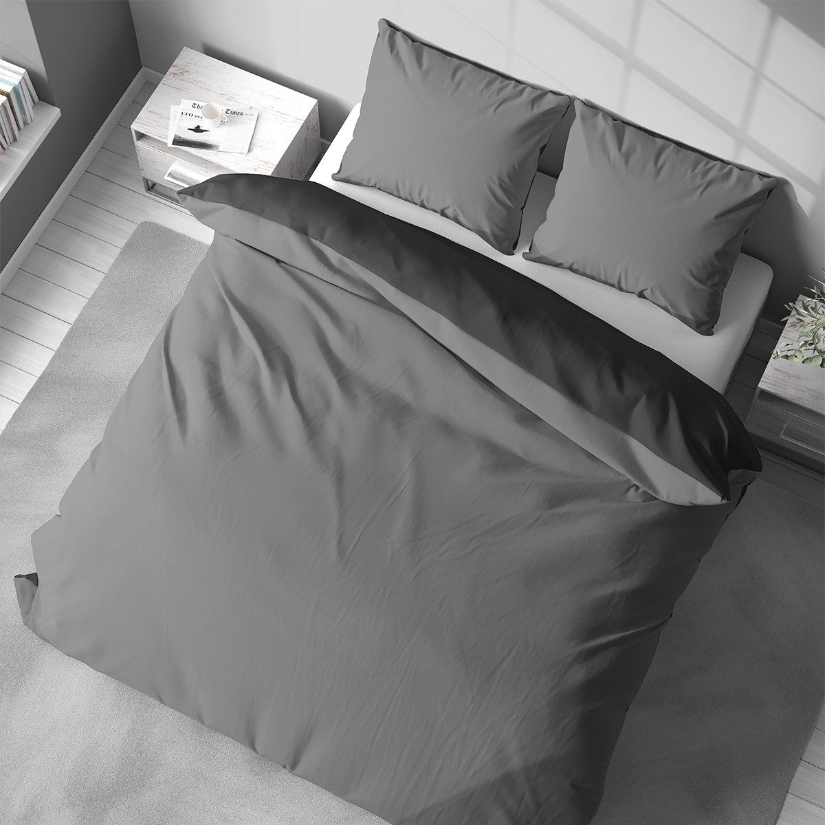 Visaggio Bettwäsche Mikrofaser Allergiker geeignet Doubleface Wendebettwäsc günstig online kaufen