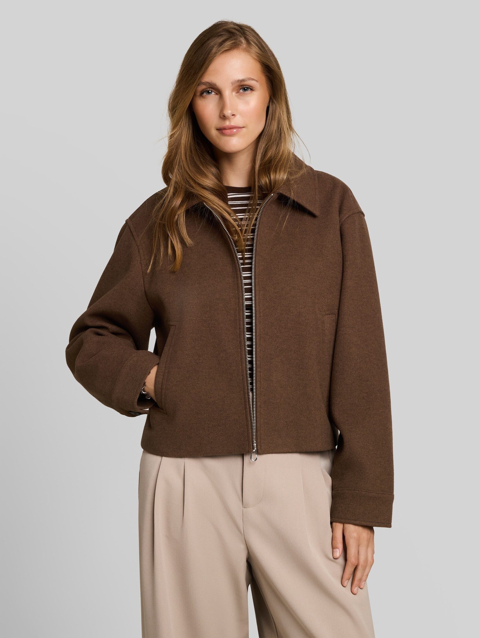 TOM TAILOR Denim Sommerjacke Jacken Übergangsjacke mit Kragen