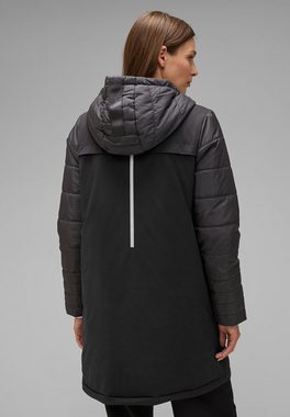 STREET ONE Allwetterjacke Softshell Mat Mix Parka with T