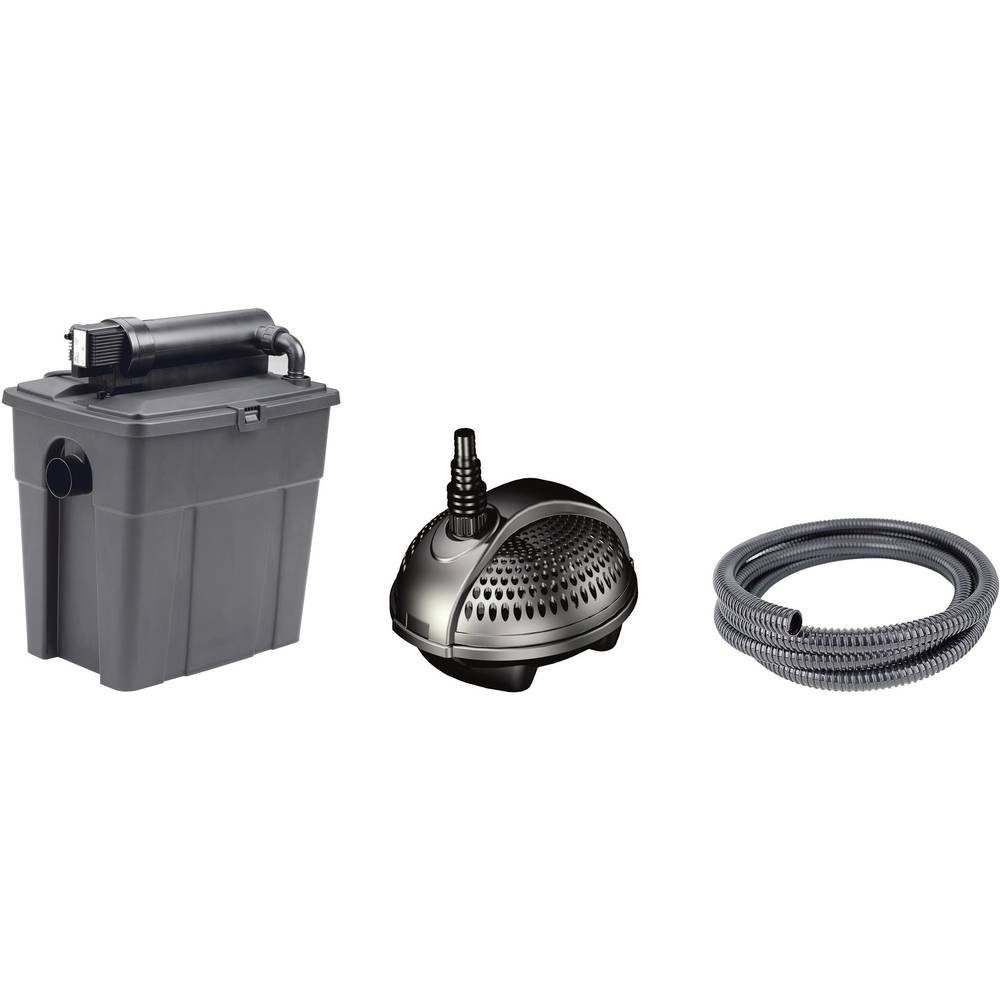 Pontec Teichfilter Teich-Filterset 5000 mit UVC und Pumpe, mit UVC-Klärgerät