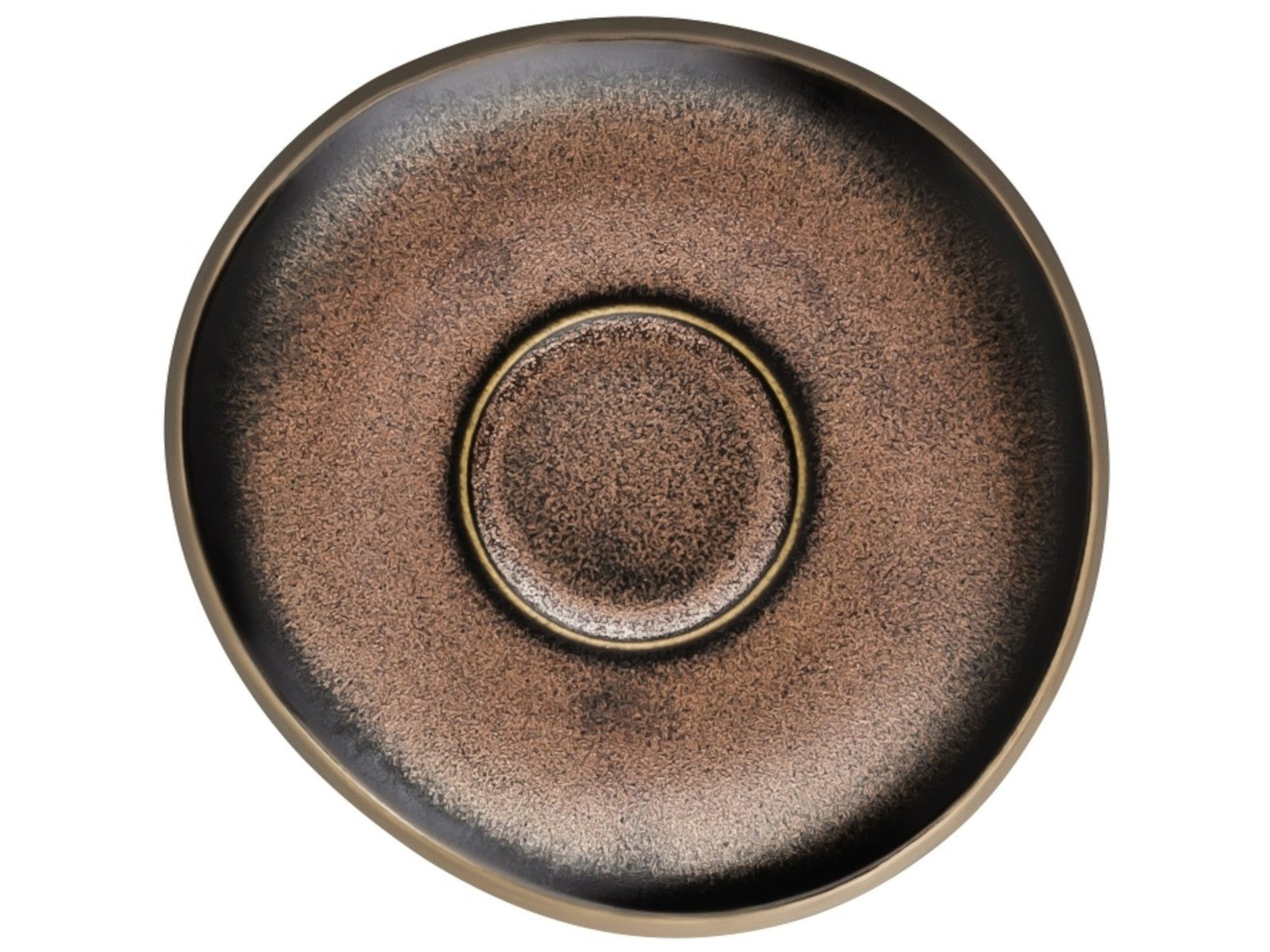 Rosenthal Untertasse Junto Bronze Espresso-Untertasse 11,5 cm, Untertasse