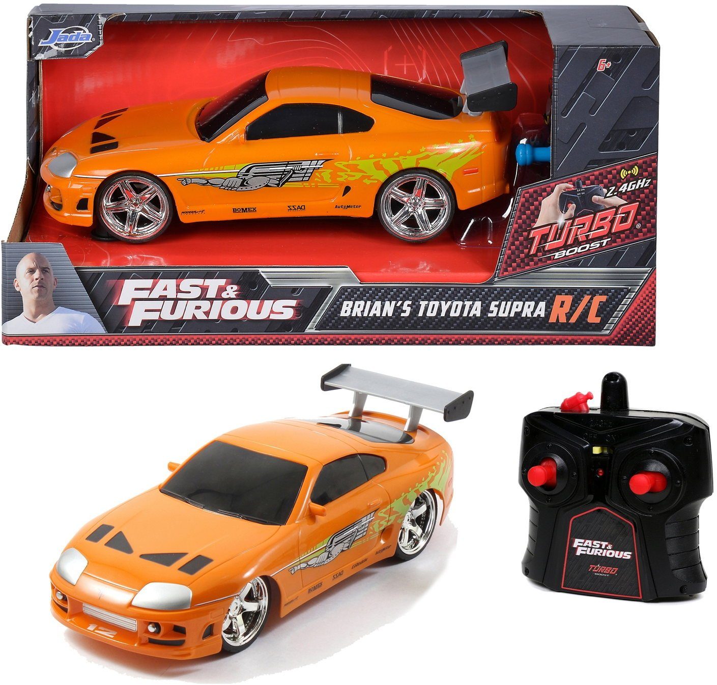 RC-Auto ferngesteuertes Auto RC Fast & Furious Brian's Toyota 1:24 253203021