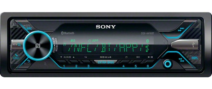 Sony DSXA416BTEUR Autoradio (FM-Tuner 55 W)