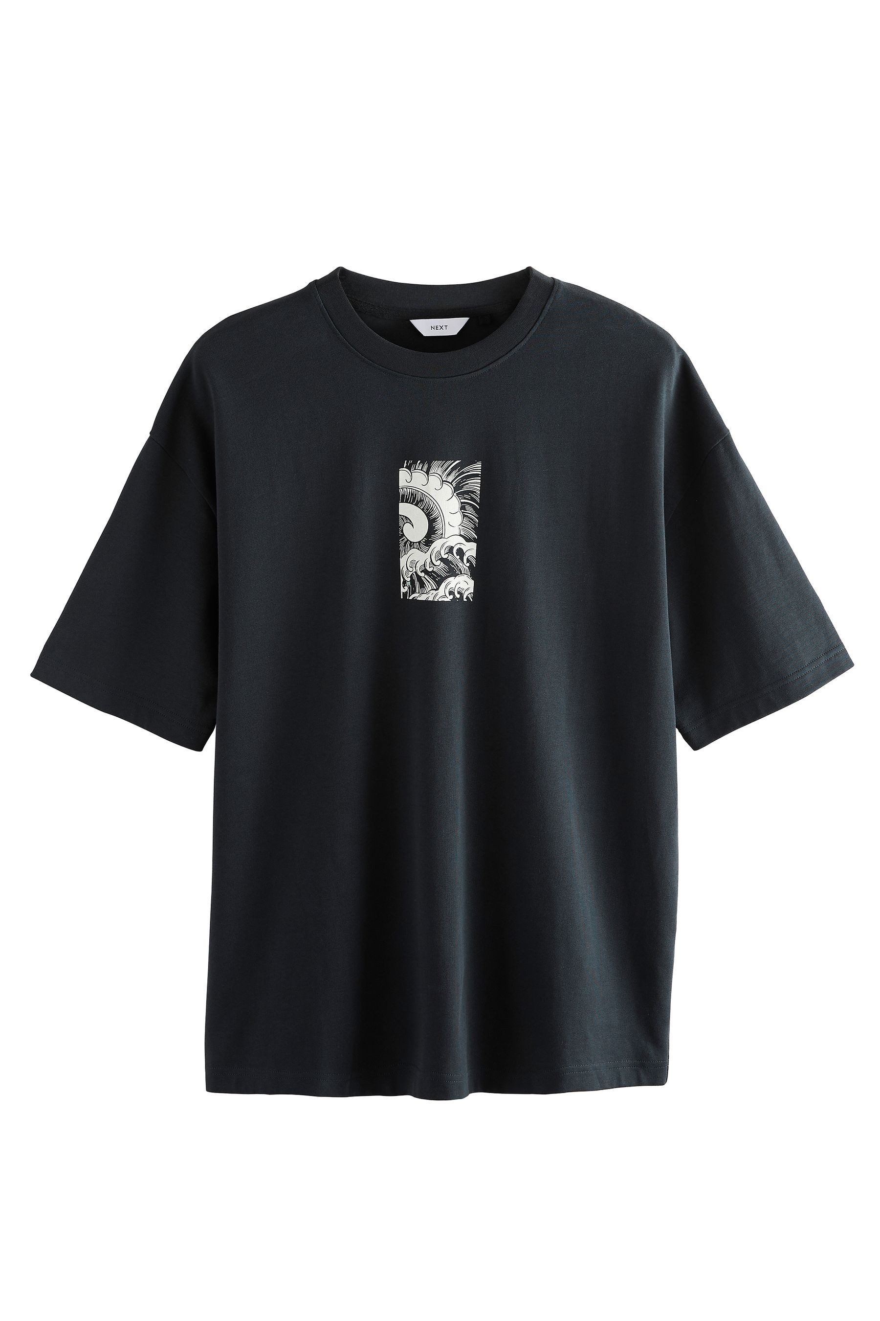 Next T-Shirt T-Shirt mit Grafikdruck, Japanese Surf (1-tlg)