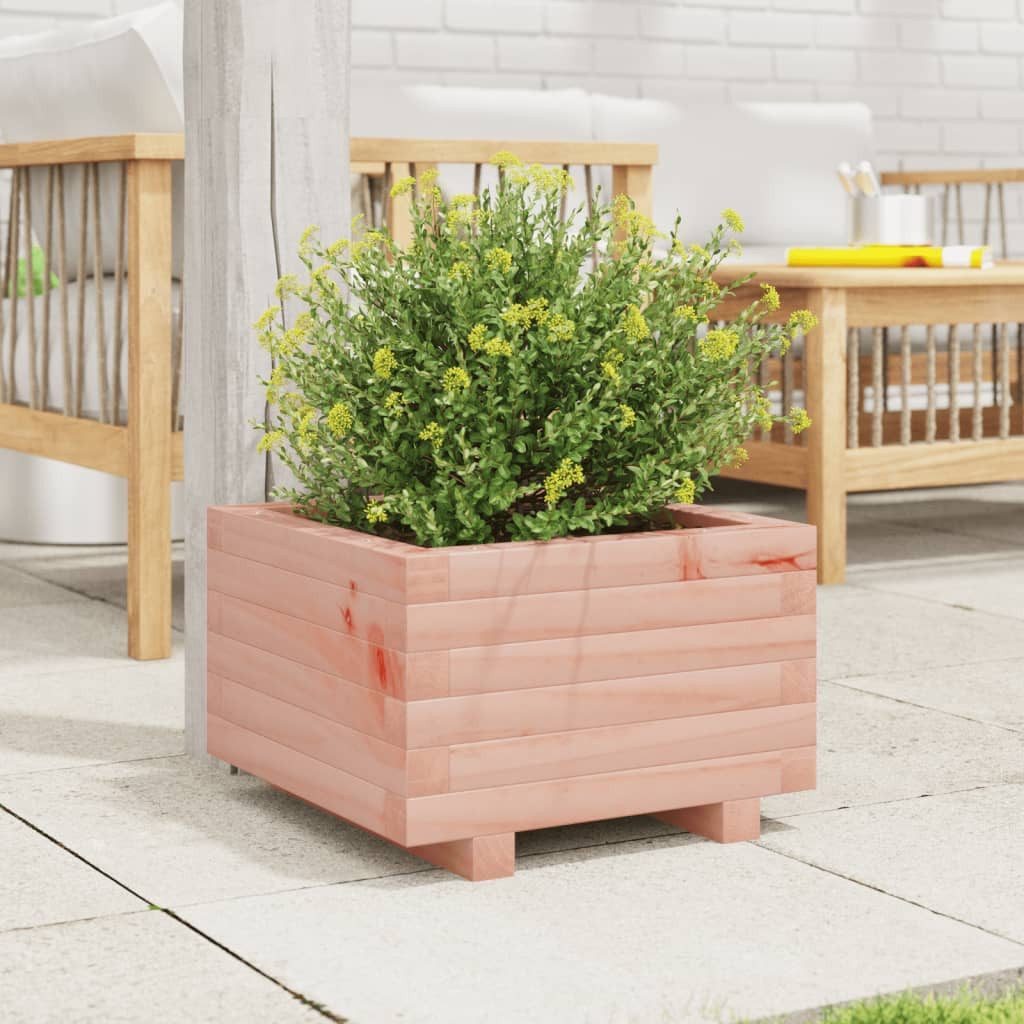 vidaXL Blumentopf Pflanzkübel 40x40x26,5 cm Massivholz günstig online kaufen
