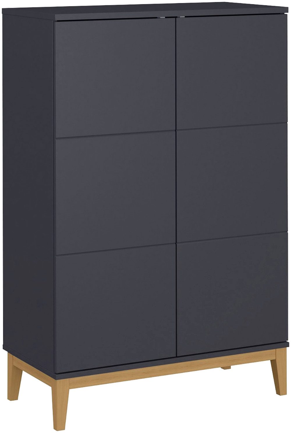 OTTO home Highboard Maryd (1 St), Hochkommode mit Untergestell in Holzoptik