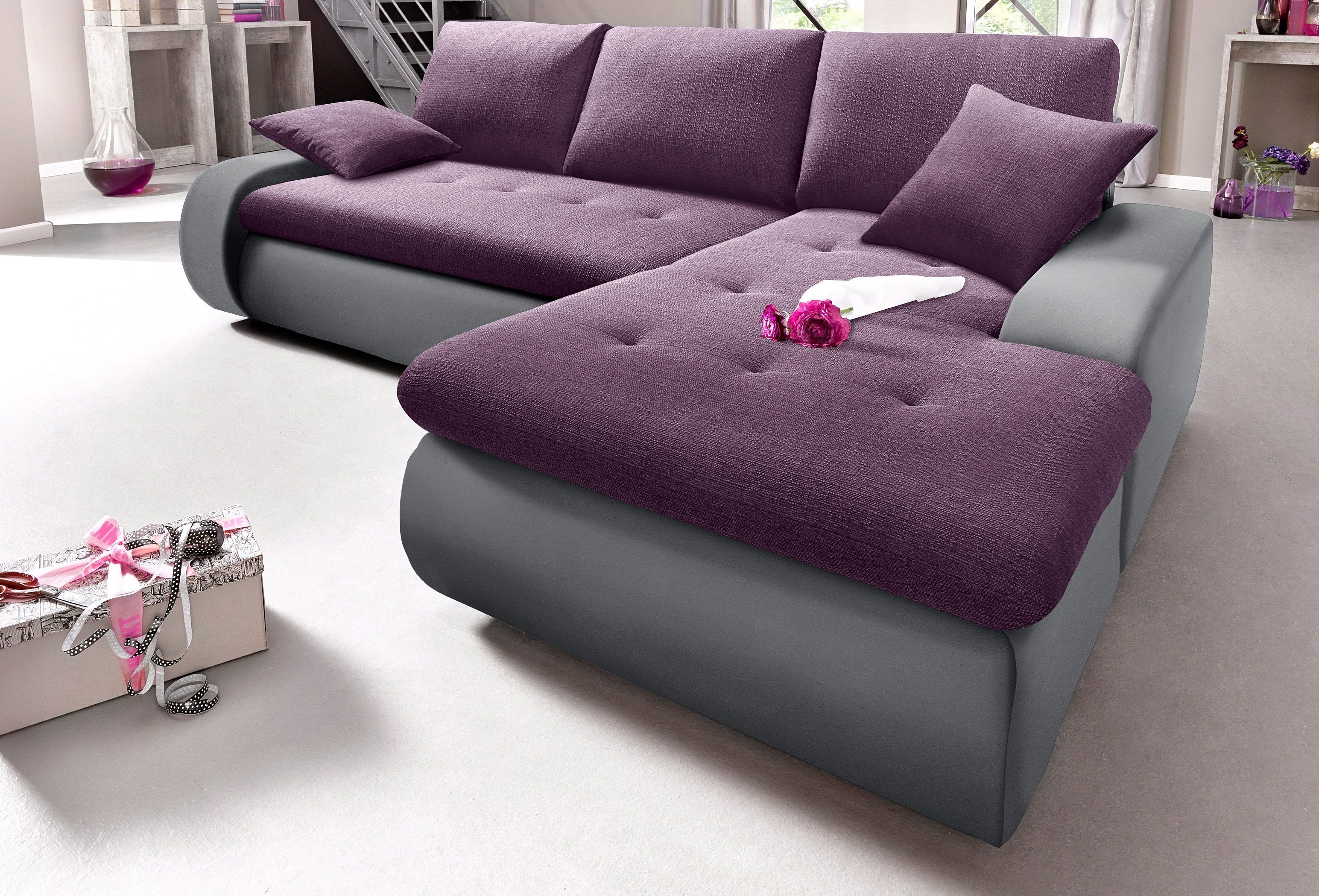 TRENDMANUFAKTUR Ecksofa Indie, modern und bequem, günstig online kaufen
