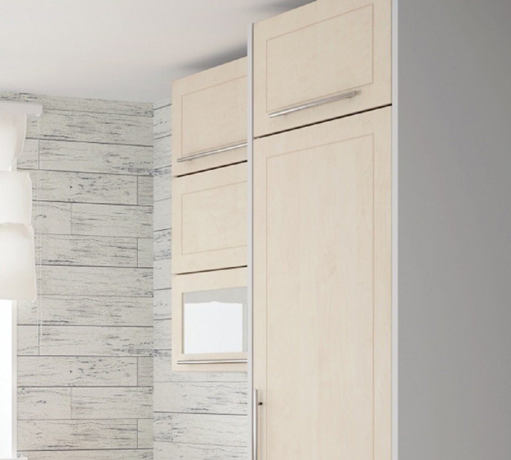 Feldmann-Wohnen Aufsatzschrank PLATINIUM (Hängeschrank, Küchenschrank) PN-W6B/60 - Korpus- und Frontfarbe wählbar