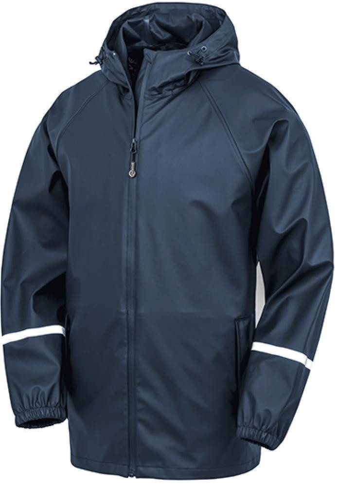 Result Outdoorjacke Prism PU Waterproof Jacket with Reflective Bands & Recycled
