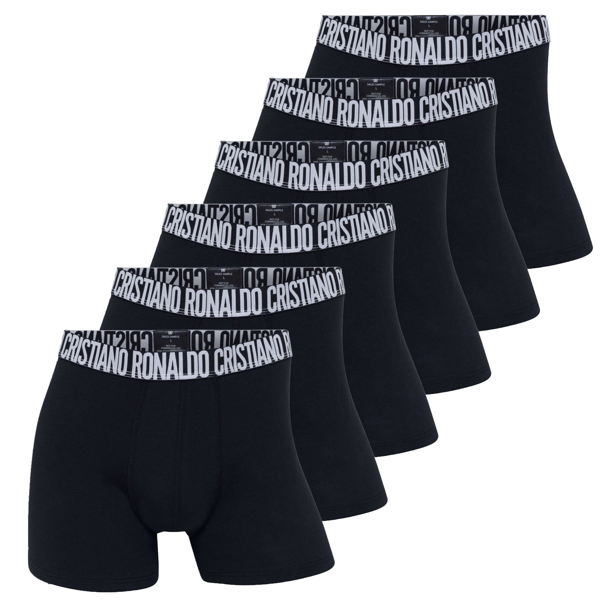 CR7 Boxer Herren Boxershort 6er Pack Baumwolle (Packung, 6er Pack)