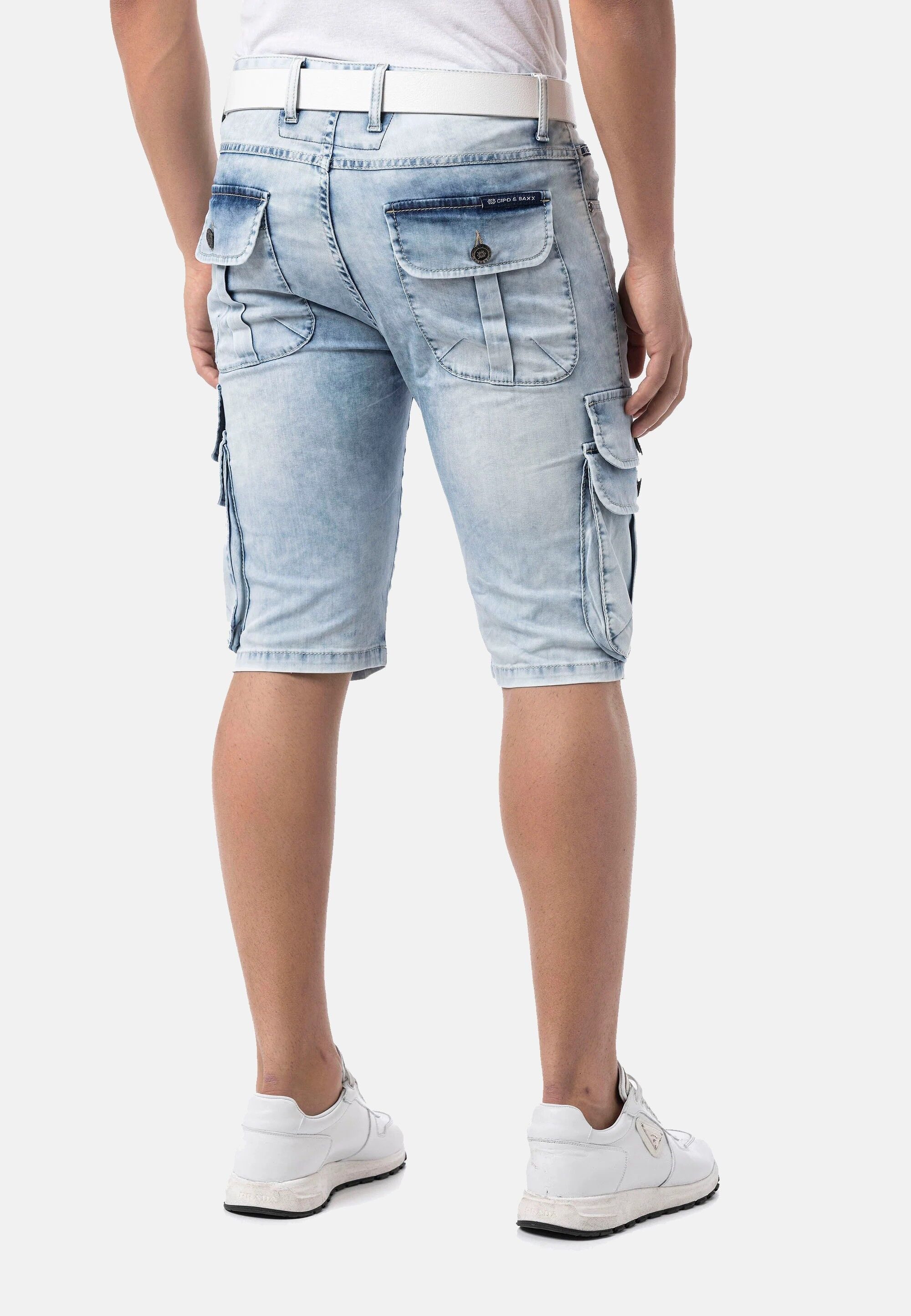 Cipo & Baxx Cargohose CK306 Mit praktischen Cargotaschen