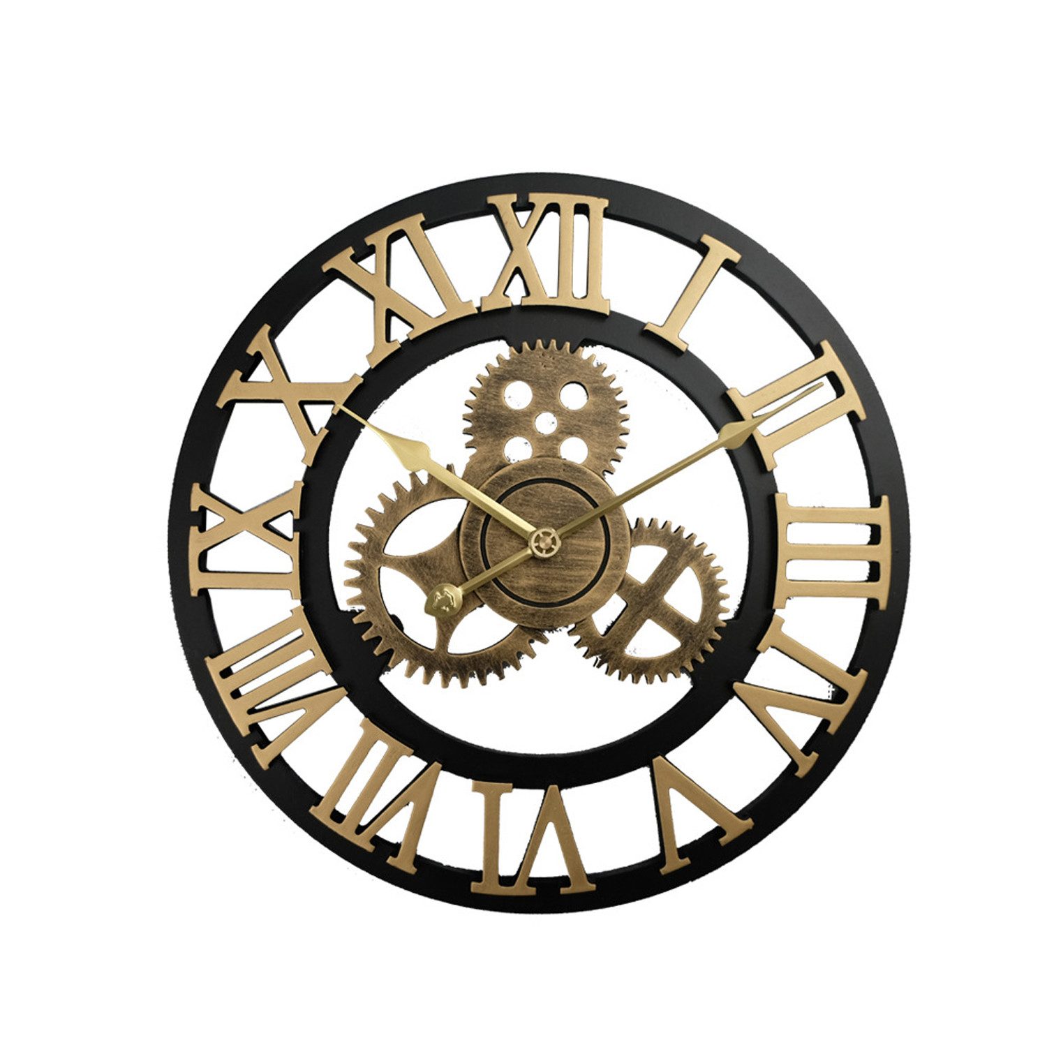 RWEUOQ Wanduhr Lautlose uhr Zahnraddesign Moderne günstig online kaufen