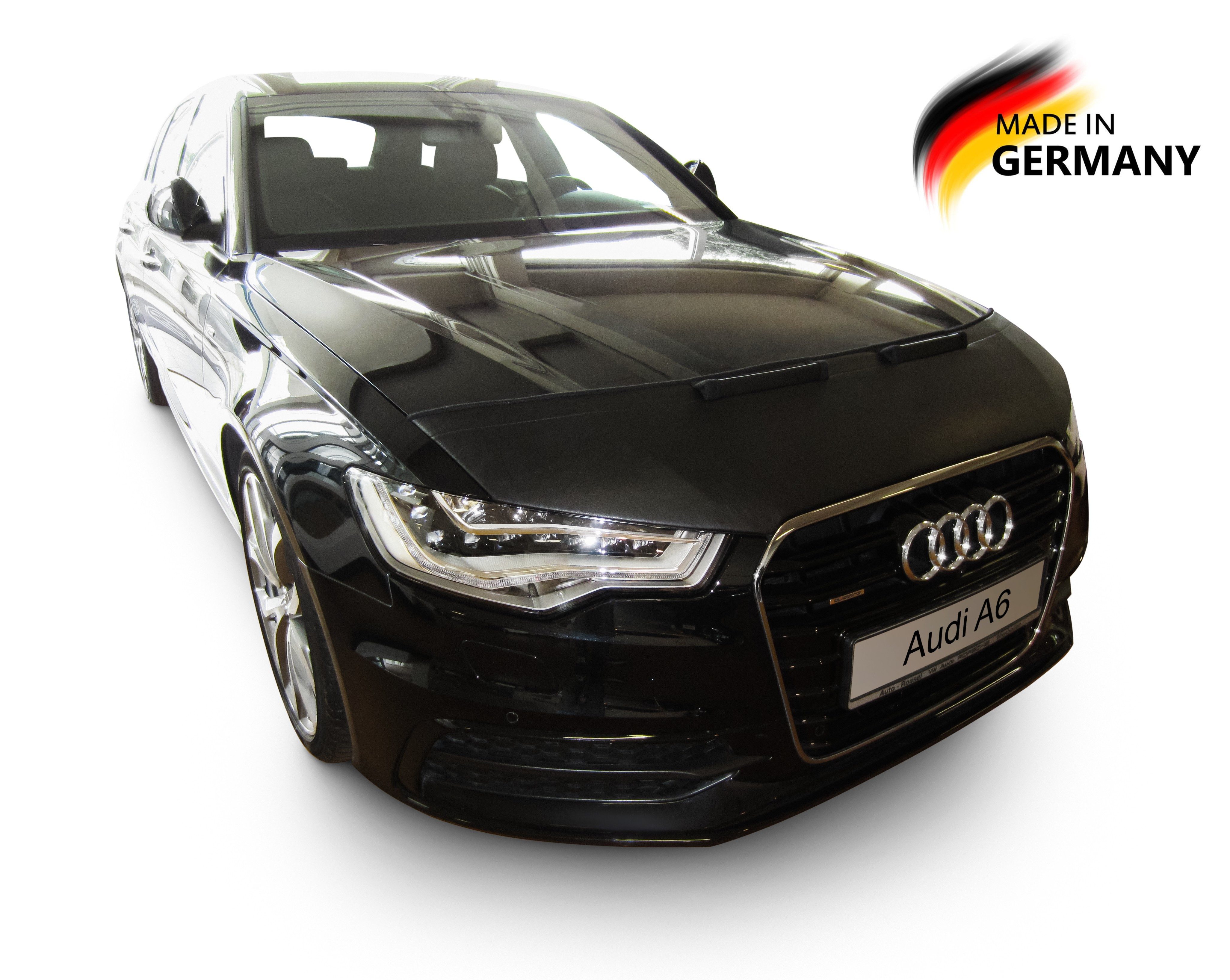 auto-bra Autoplane Steinschlagschutz für AUDI A6 C7 2011-2018 Haubenbra Tuning Bonnet Bra