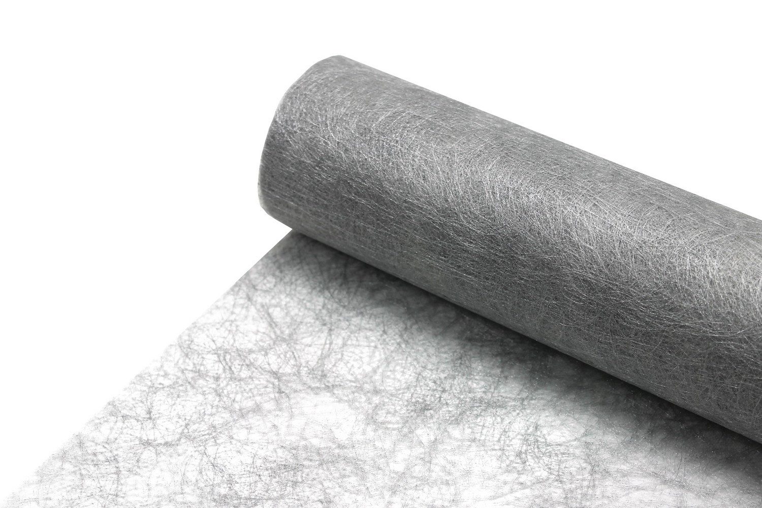 Deko AS Tischläufer Sizoflor Tischband silber 30 cm Rolle 5 Meter 60 003-R (1-tlg, 1 Rolle Tischläufer), Strapazierfähig