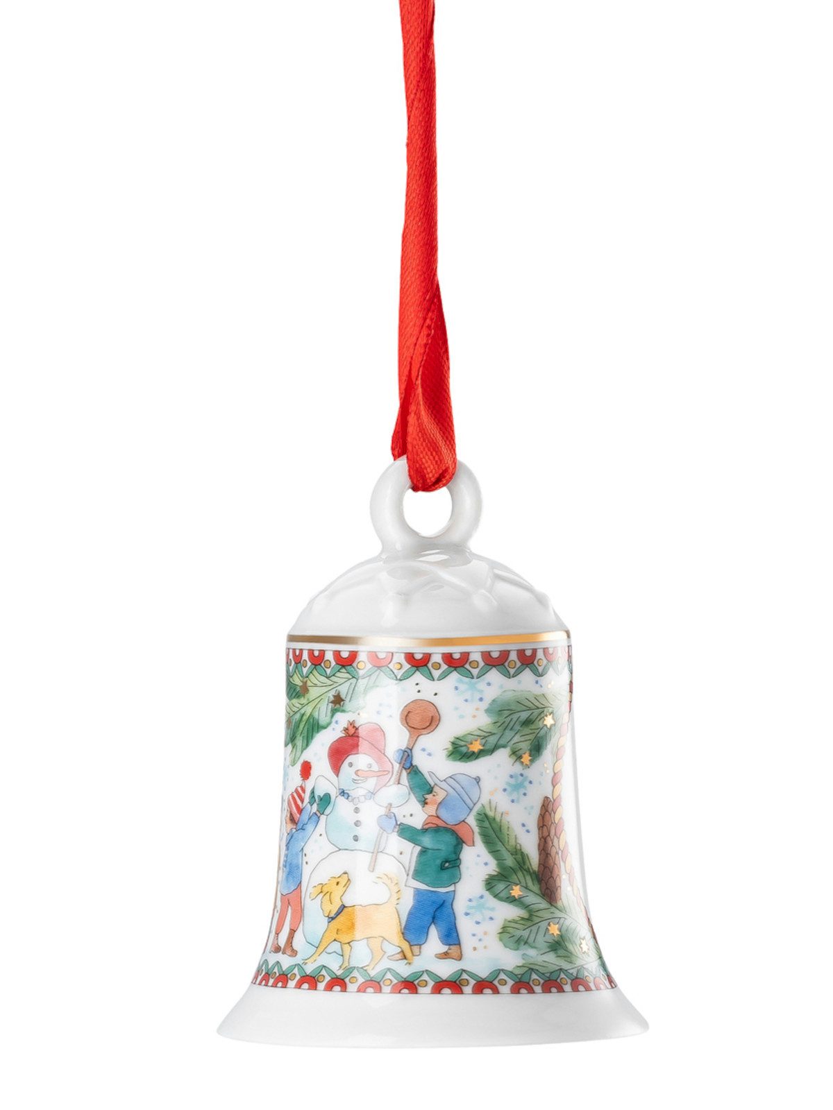 Hutschenreuther Baumbehang Porzellanglocke Weihnachtsglocke 2025