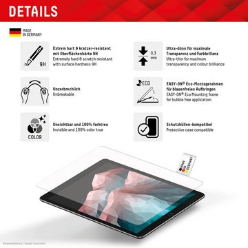 Displex Tablet Glass für Apple iPad Pro 11" (2024), Displayschutzfolie, Displayschutz, Bildschirmschutz, kratz & stoßfest, einfaches Anbringen