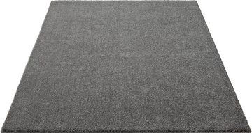 Hochflor-Teppich Forest 340, merinos, rechteckig, Höhe: 25 mm, Shaggy, uni meliert, sehr dicht und weich, Wohnzimmer