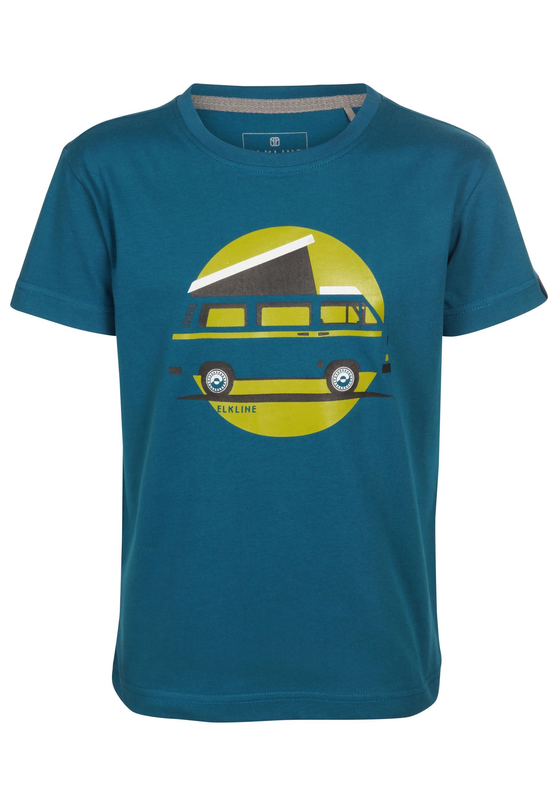 Elkline T-Shirt »Lückenbüsser« Retro VW Bulli Bus Brust Print online kaufen  | OTTO