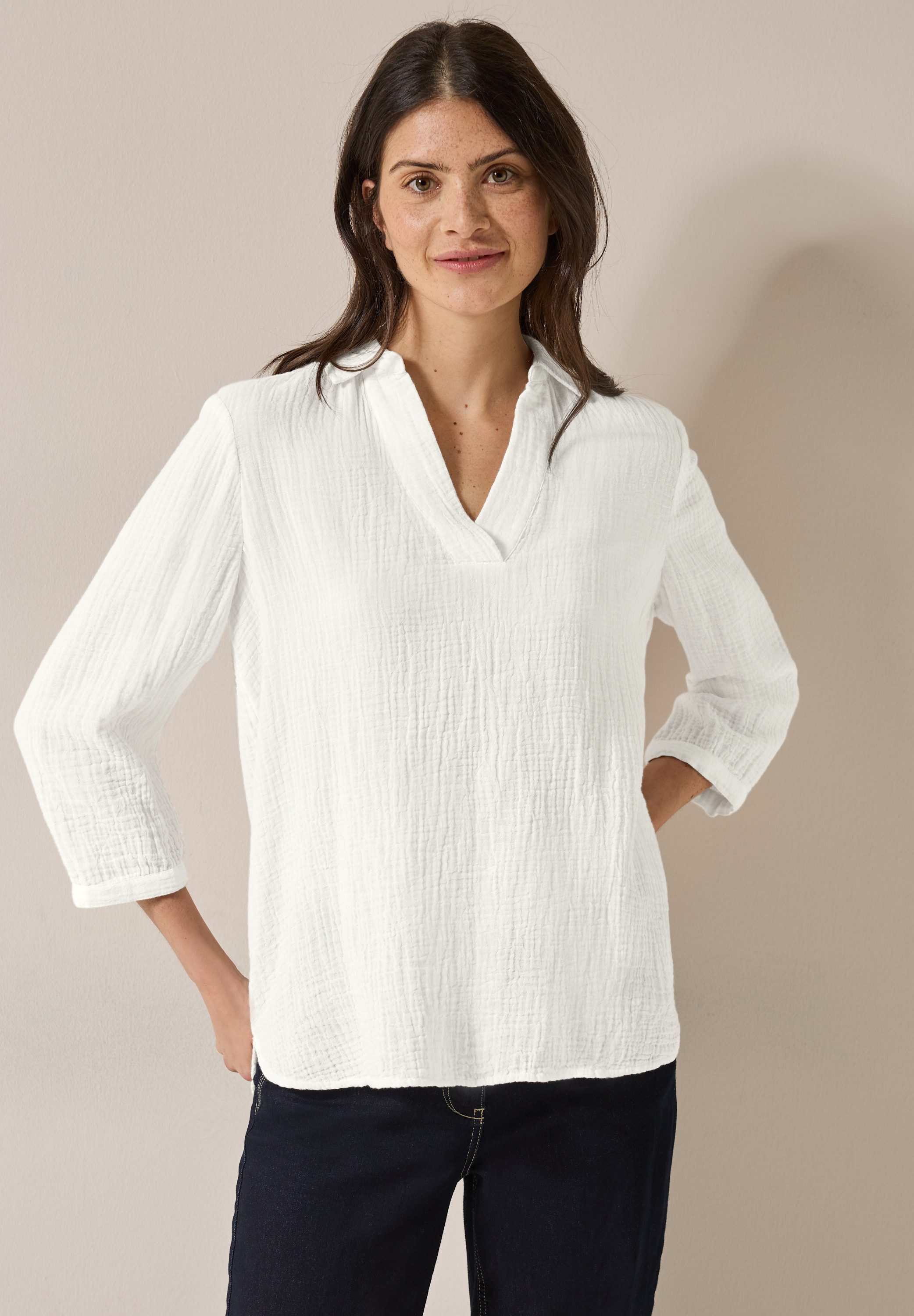 Klassische Bluse