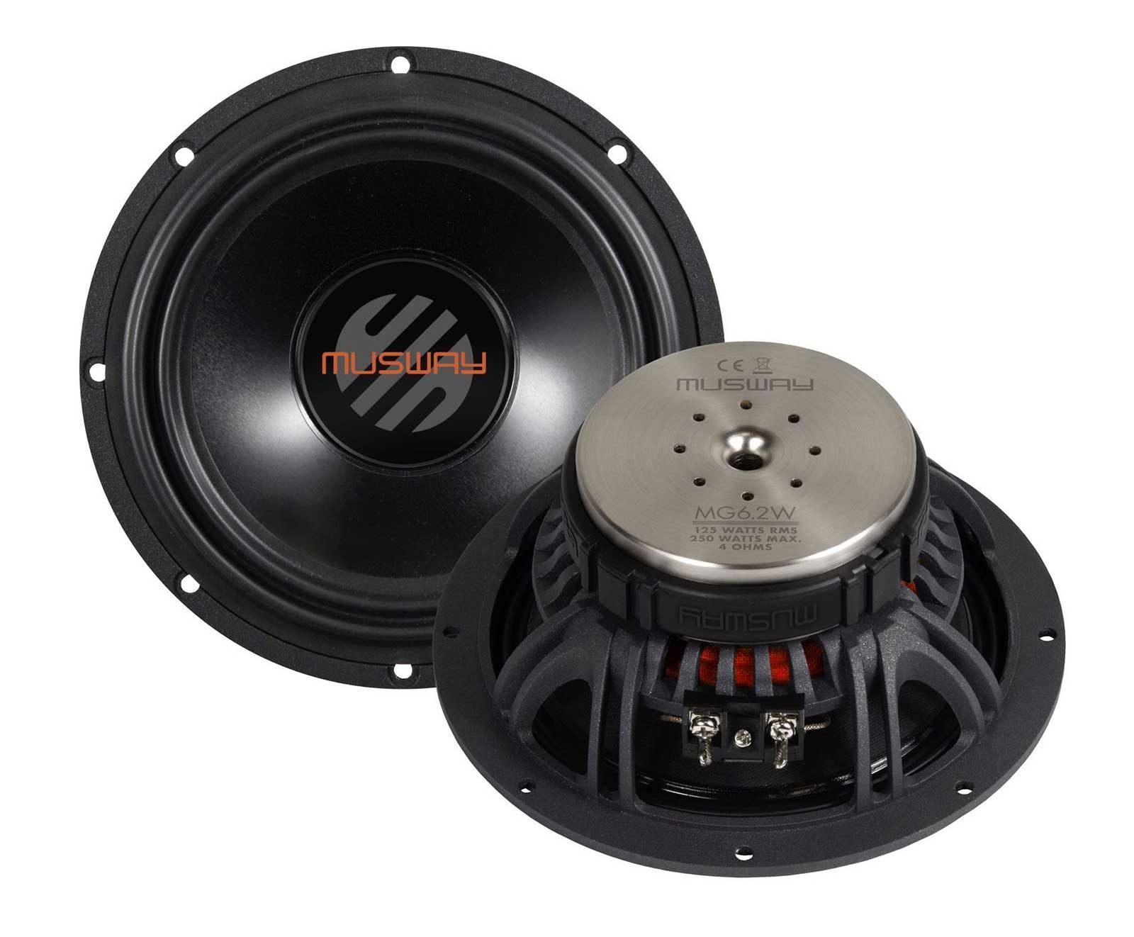 Musway MUSWAY MG6.2W Woofer 16,5 cm Auto-Lautsprecher