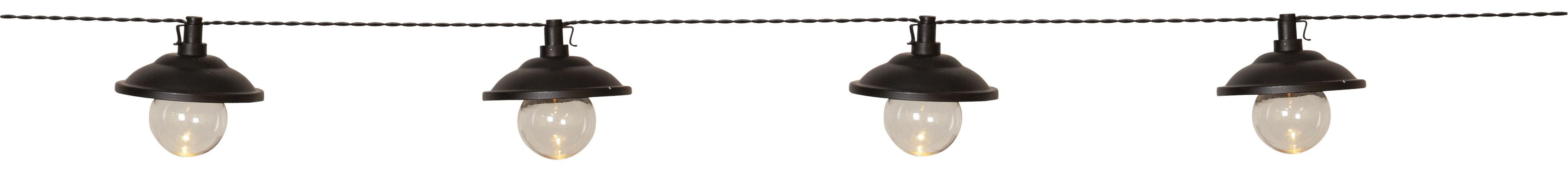 STAR TRADING LED-Lichterkette Globe Shade, 10-flammig, ca. 1,8 m + ca. 2 m Zuleitung, Akku, outdoor, Vierfarb-Karton