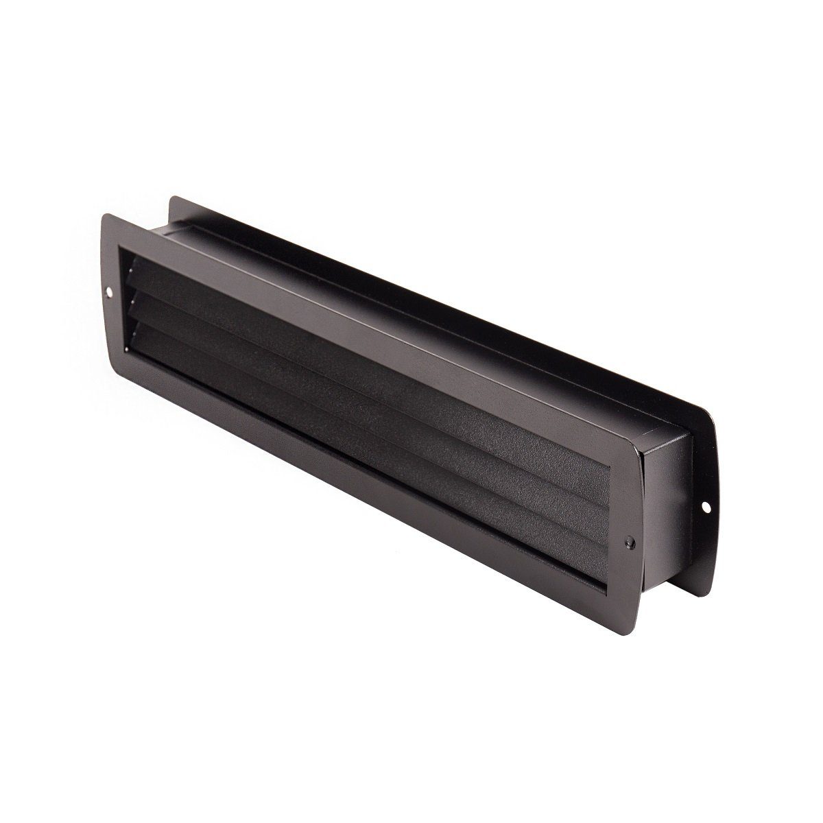 MS Мебельная фурнитура Вентиляционные решетки Türgitter Schwarz matt Lamellengitter RAL9005