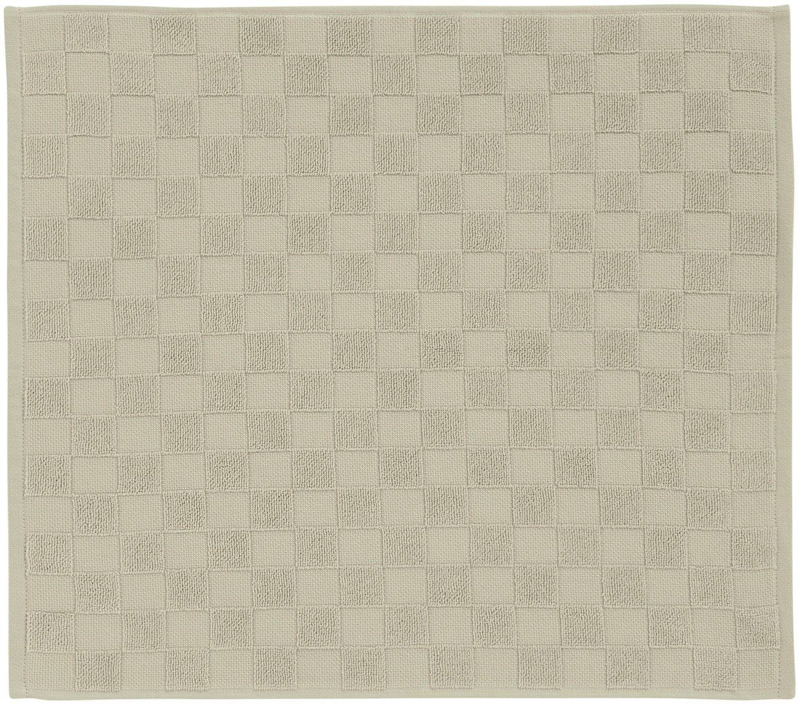Maße Checkmaid, Geschirrtuch Baumwolle, 50x55 je 6-tlg), reiner Tuch taupe cm aus Küchenhandtuch (Set, Cinderella ca.