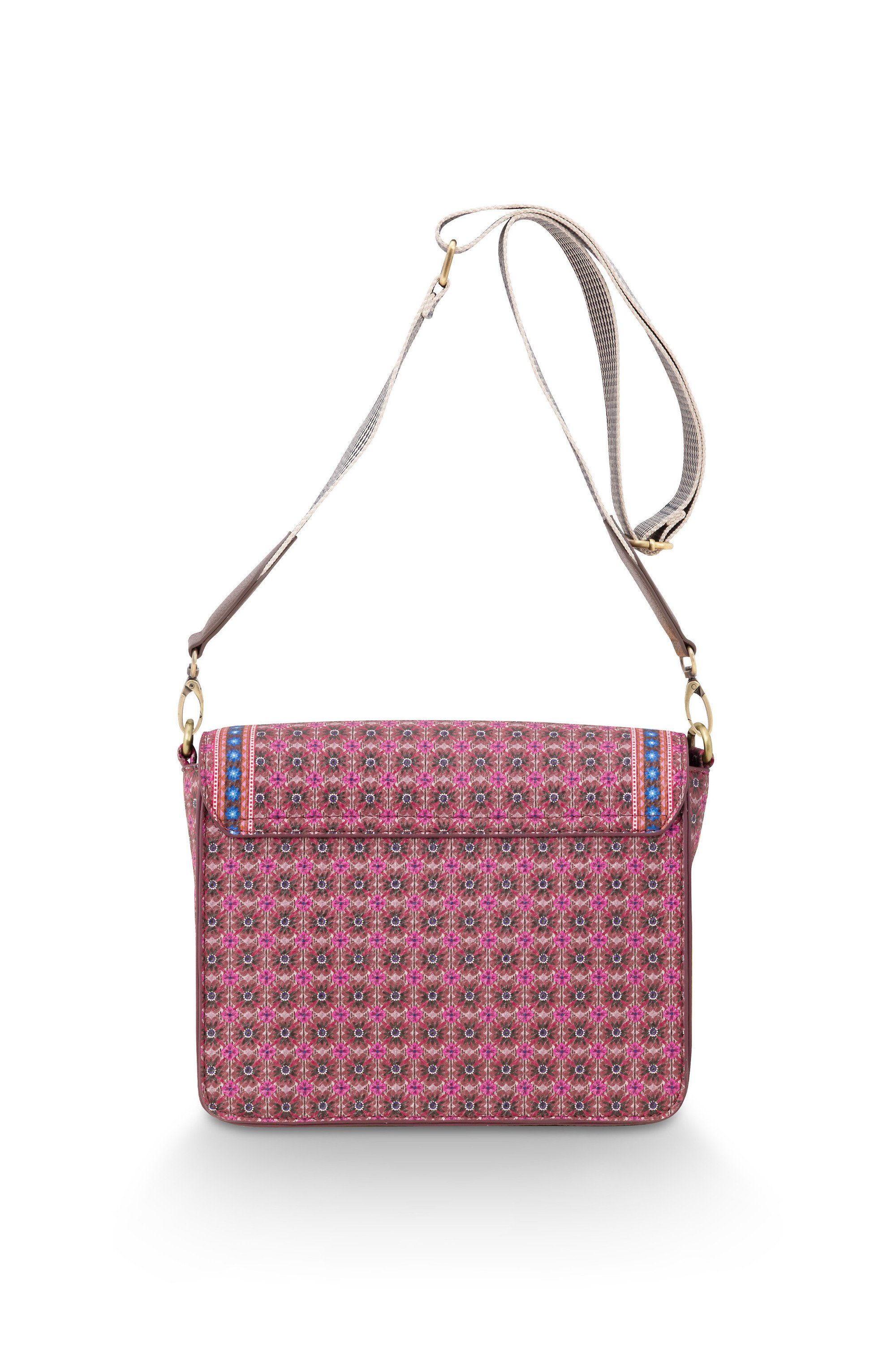 PiP Studio Umhängetasche Pip Studio Cross 6 cm, CLOVER, pink x ‎19 x 16 Body Flap