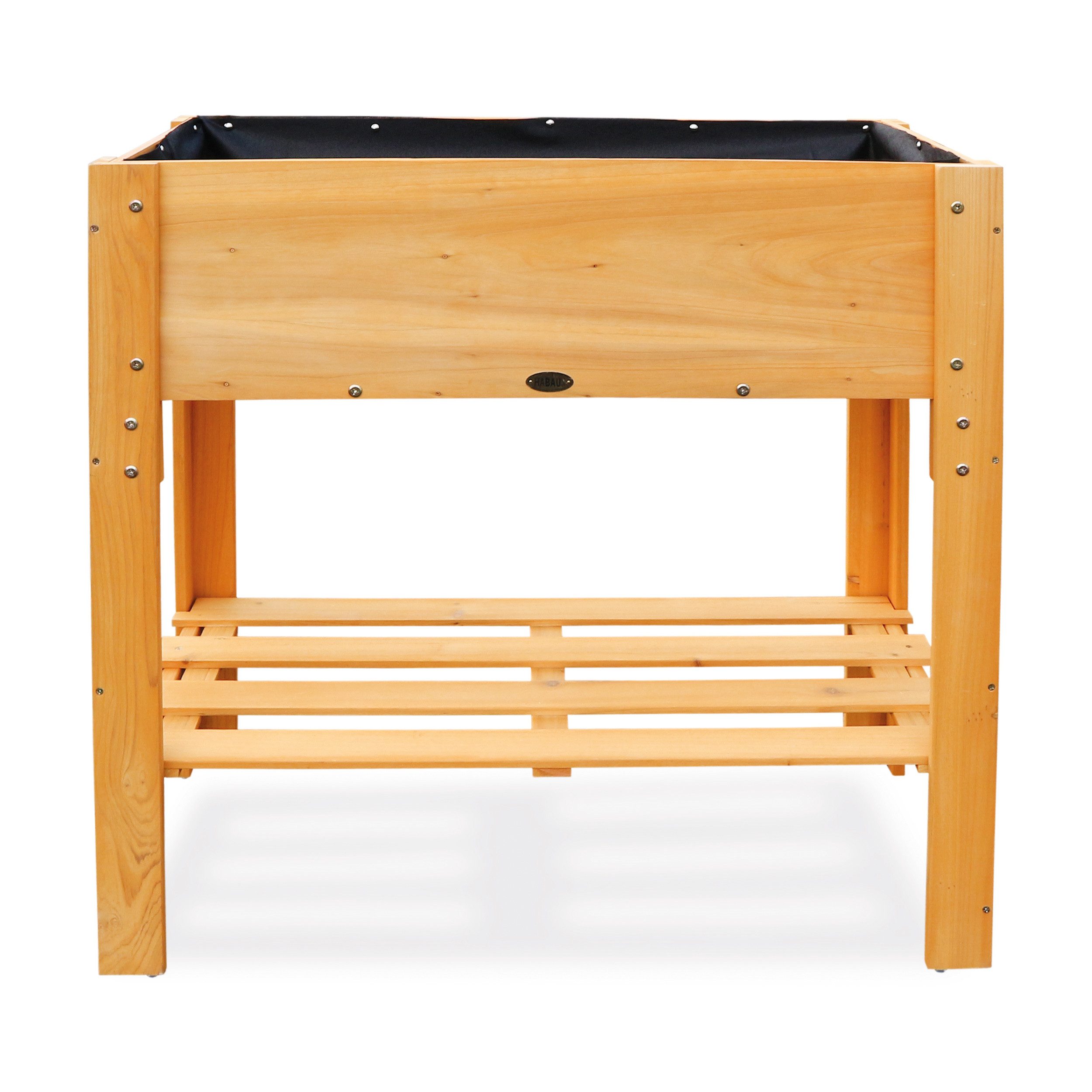 HABAU Hochbeet Hanna, mit passgenauem Vlies und Ablage