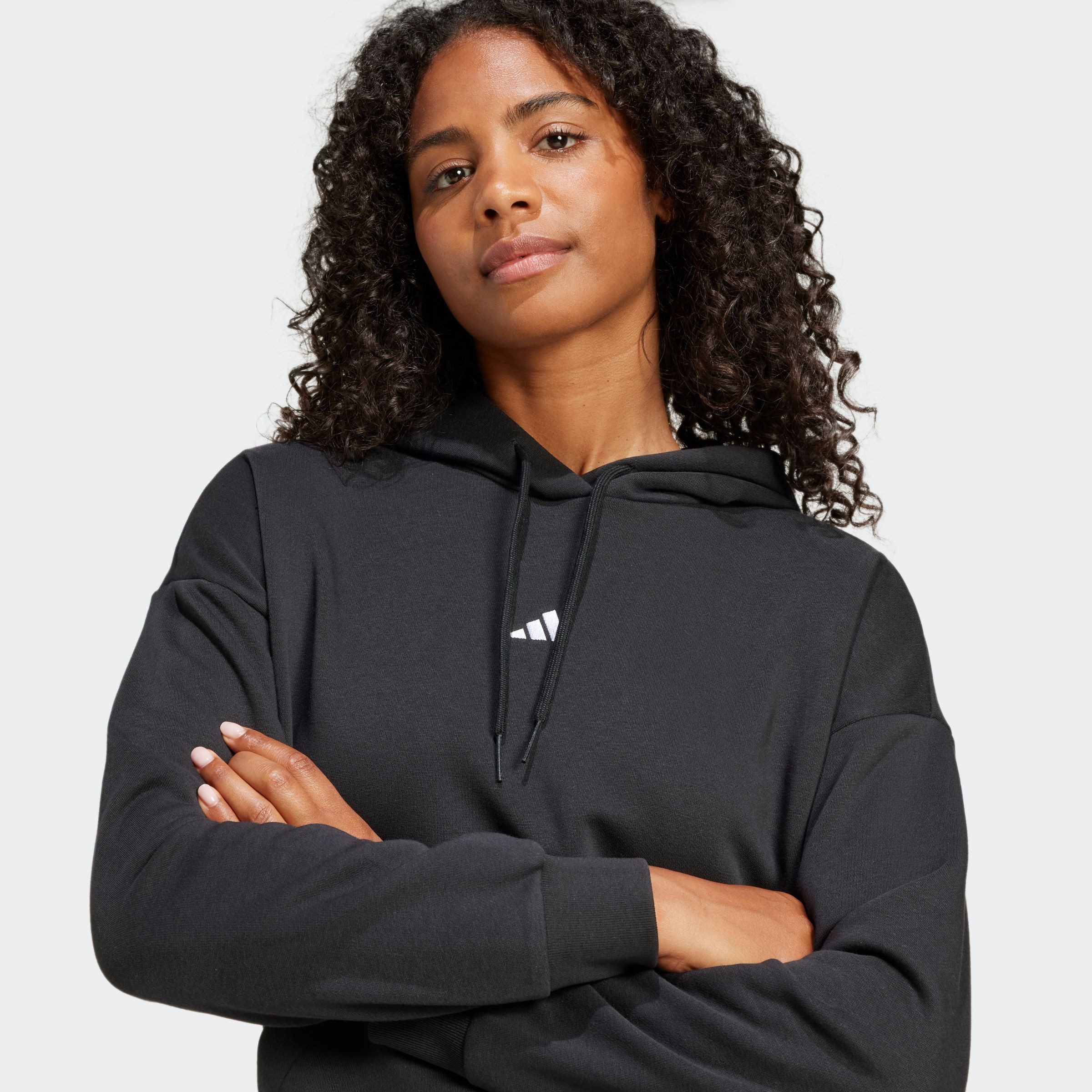 adidas Sportswear Kapuzensweatshirt ESSENTIALS SMALL LOGO FEEL COZY HOODIE – Bild 5 von 5