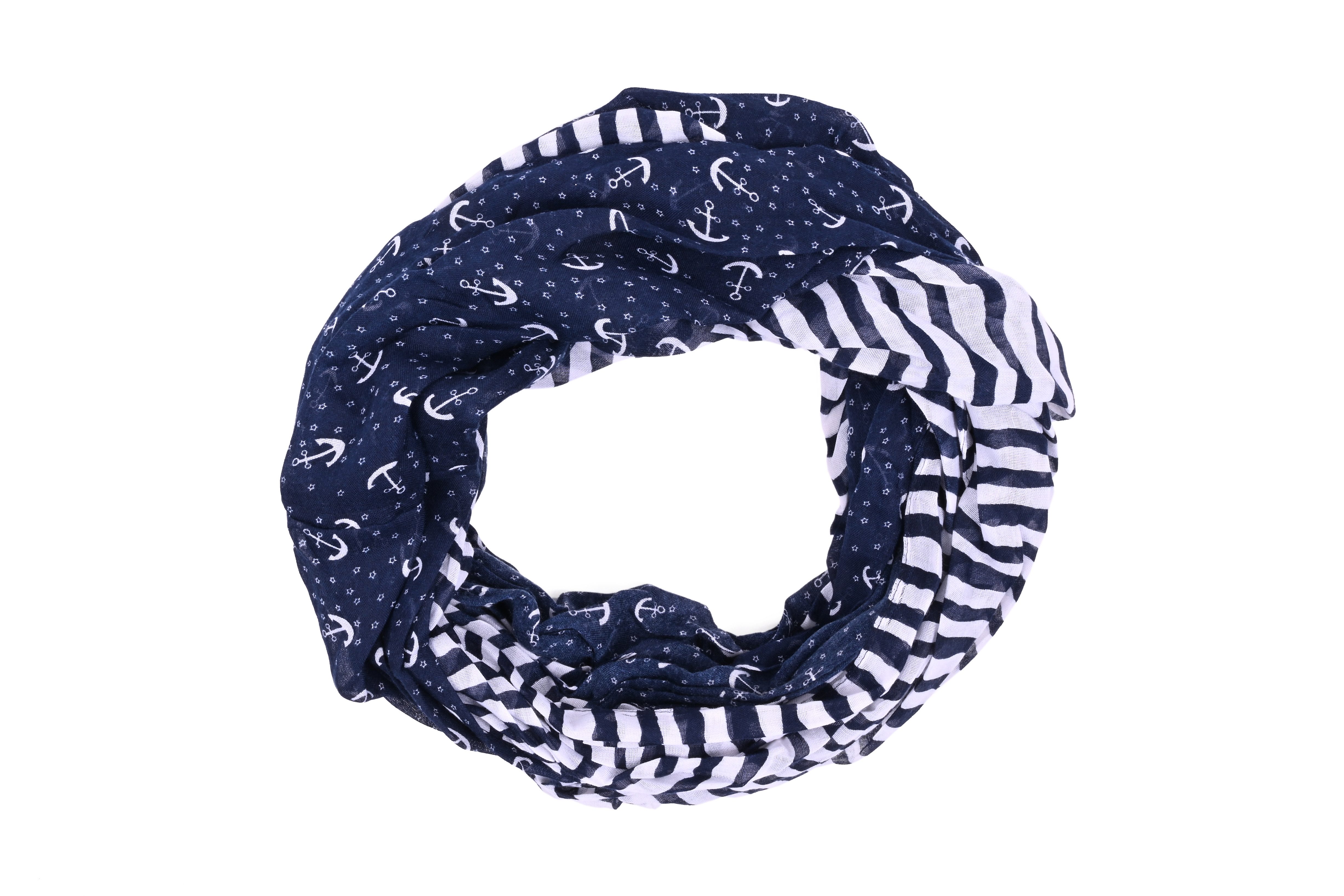 Loop Maritimer Loop-Schal für Damen und Herren