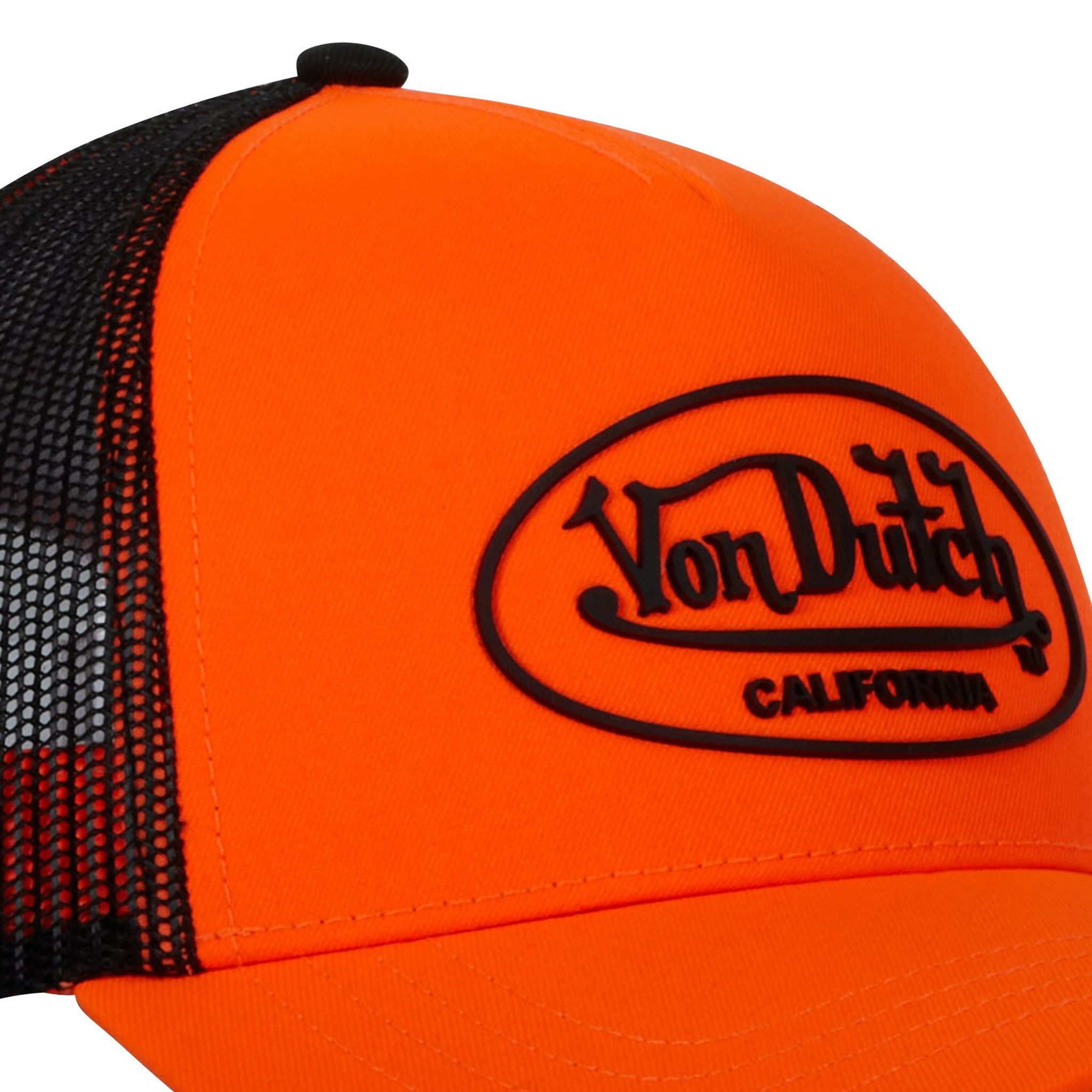 Von Dutch Trucker Cap Von Dutch Originals Trucker Cap - FLUO - Rubber (Basecap, Basecap, Meshcap, Trucker Kappe)