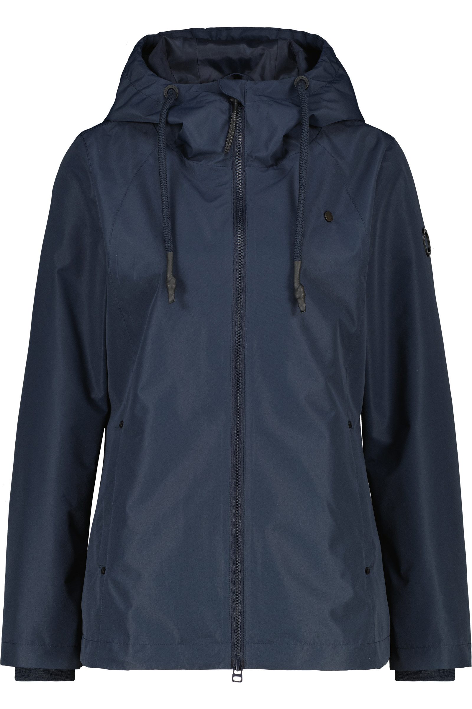 Alife & Kickin Sommerjacke Damen PaolinaAK A Übergangsjacke, Jacke Übergangsjacke mit Kapuze und Tunnelzug in recyceltem Materialmix
