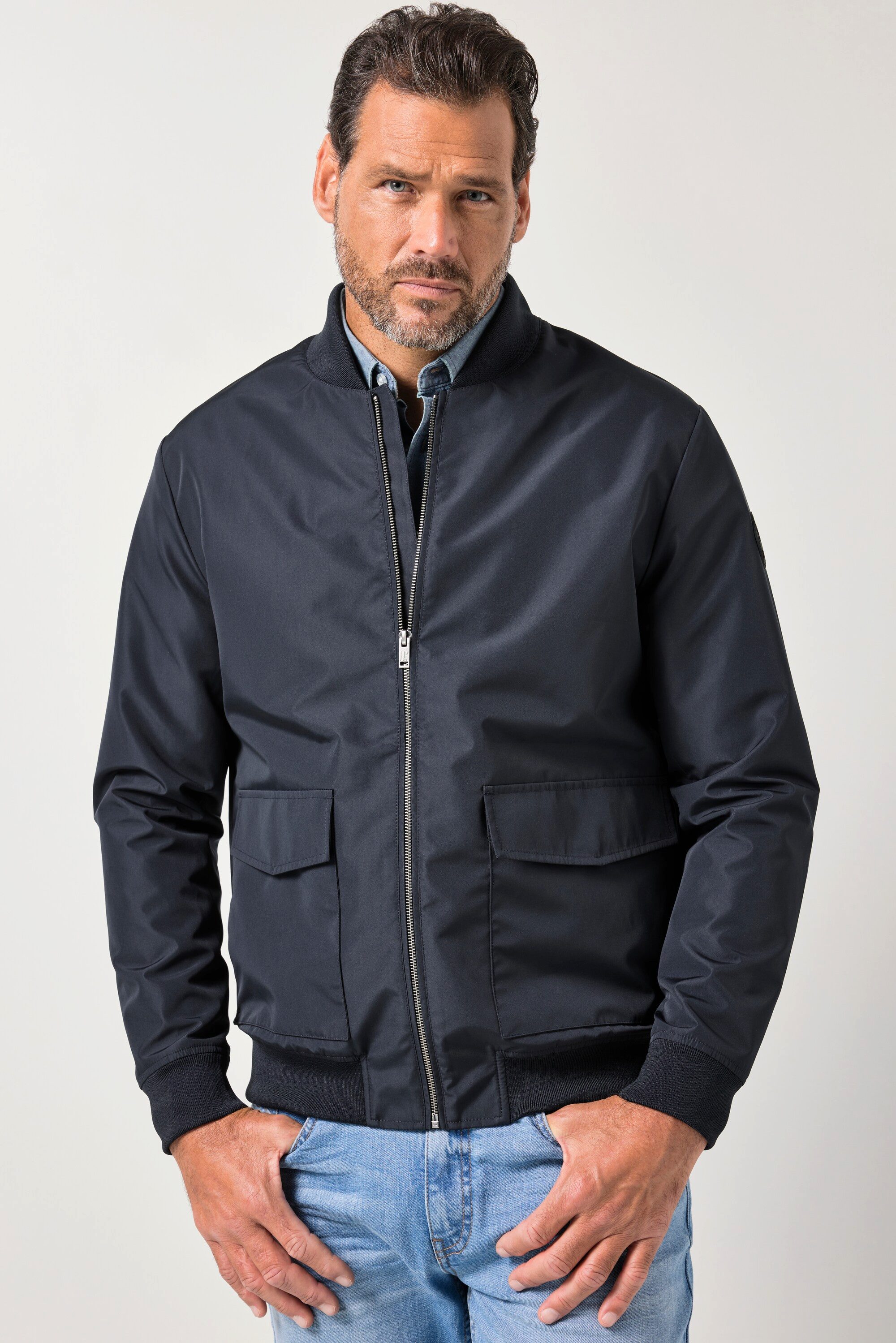 JP1880 Funktionsjacke Blouson leicht und vielseitig Collegekragen