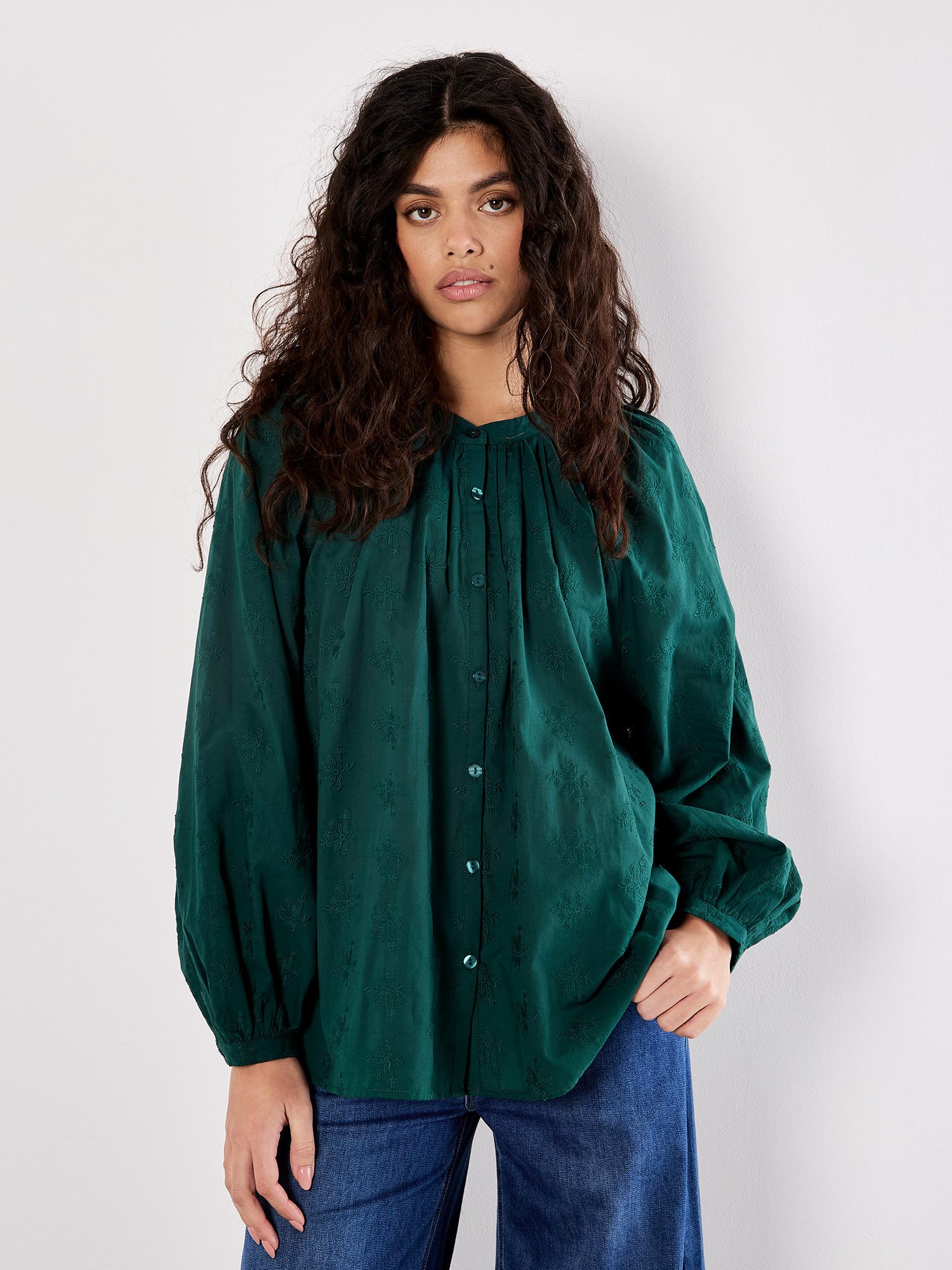 Apricot Langarmbluse günstig online kaufen