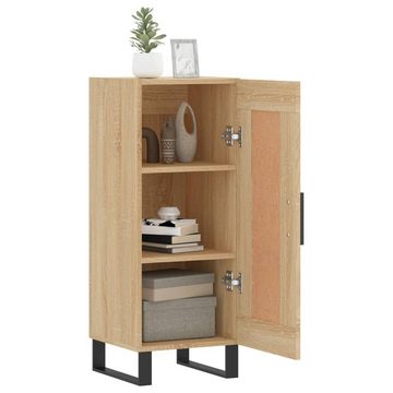 vidaXL Sideboard Sideboard Sonoma-Eiche 34,5x34x90 cm Holzwerkstoff (1 St)