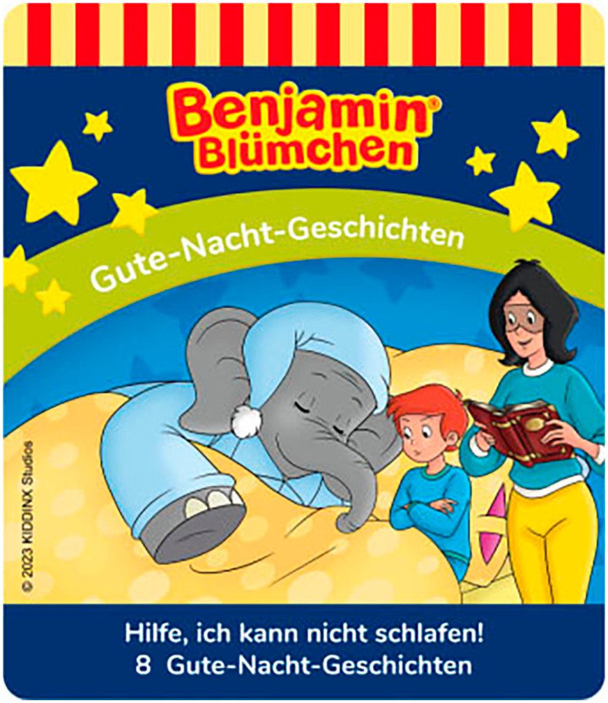 tonies Hörspielfigur Benjamin Blümchen - Gute-Nacht-Geschichten - Plüsch – Bild 4 von 4