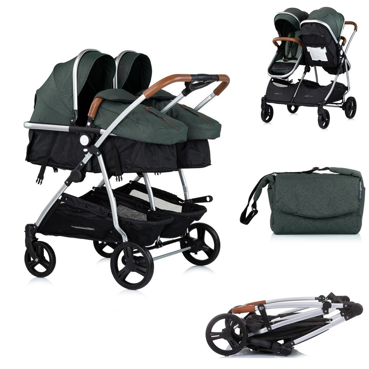 Geschwisterwagen Geschwisterkinderwagen Duo Smart