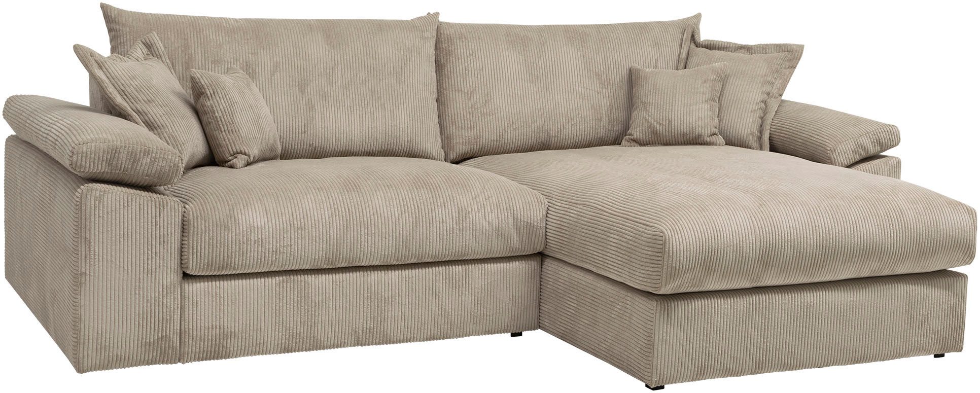 Home affaire Ecksofa Soft&Cosy XXL L-Form günstig online kaufen