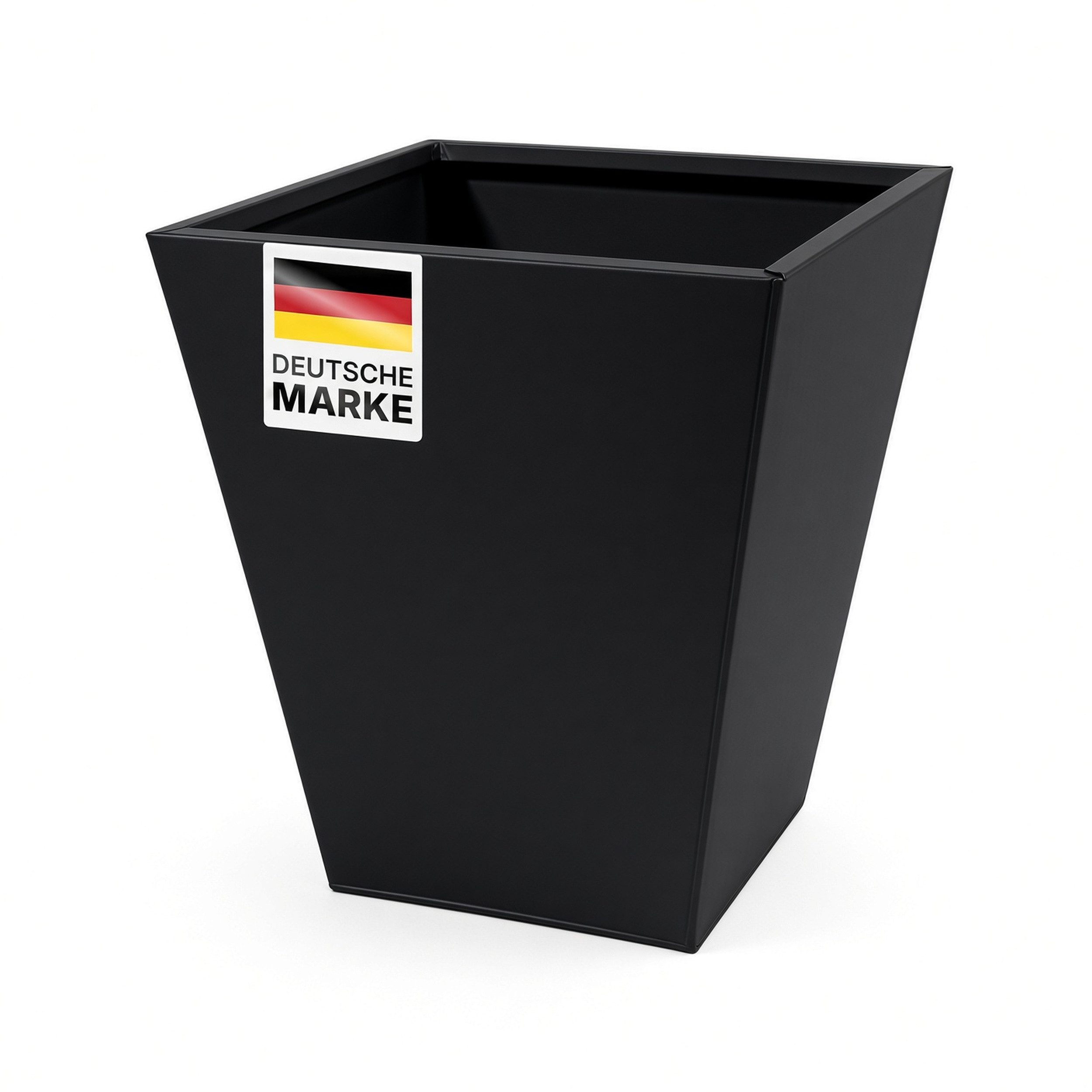 NATIV Pflanzkübel aus Metall konisch 43 cm hoch für innen und außen (1 St), flexibel Einsetzbar