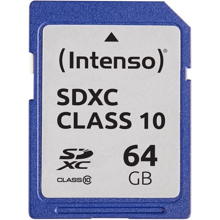 Intenso Secure Digital SDXC Card 64 GB Class 10 Speicherkarte
