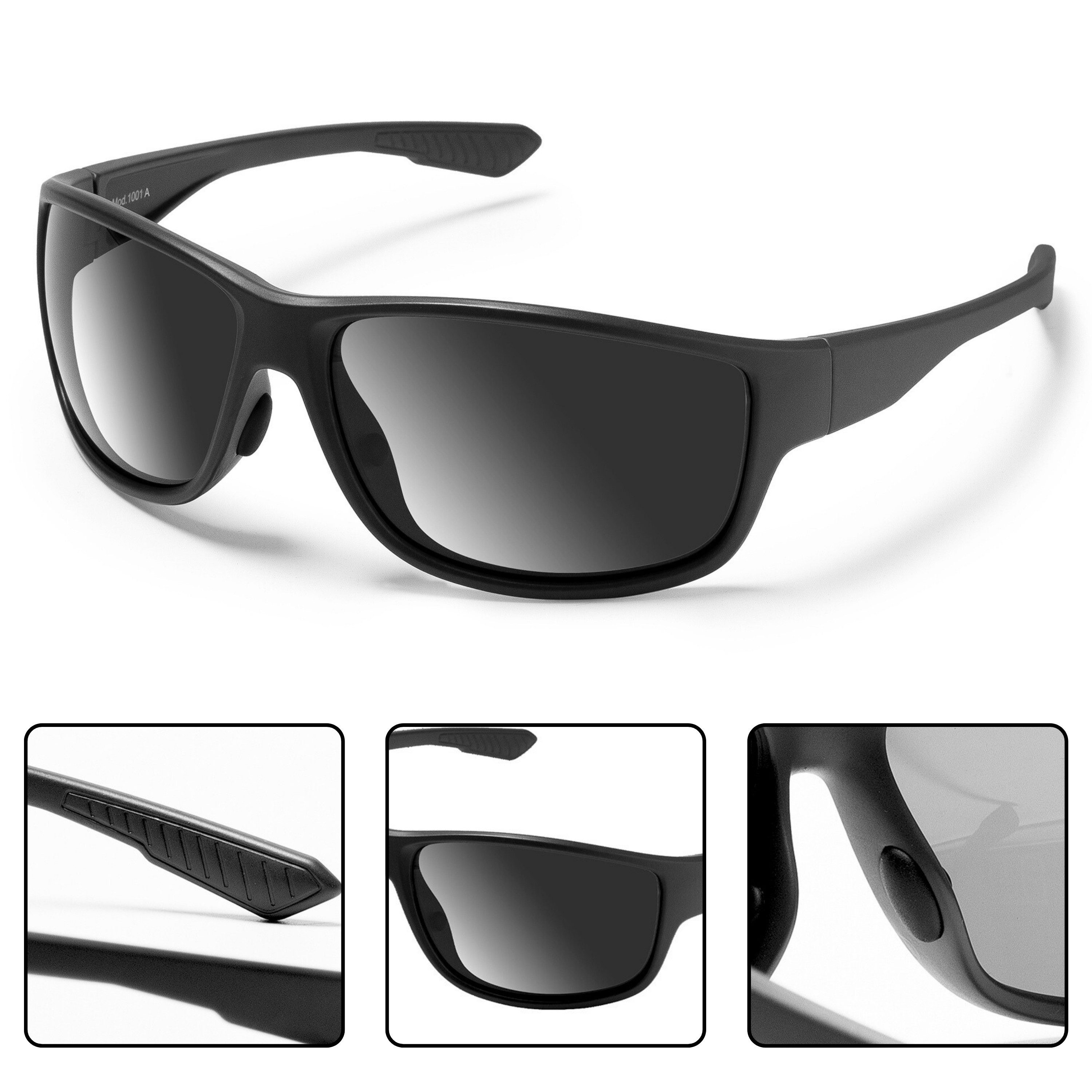 EyeAm Sonnenbrille Polarized, Sportlich, Schwimmfähig & Ultraleicht, Unisex Design Modell: 1001